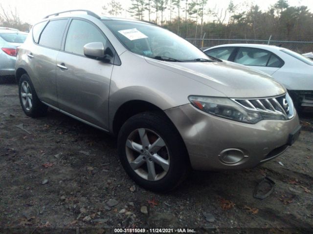 NISSAN MURANO 2010 jn8az1mw9aw115097