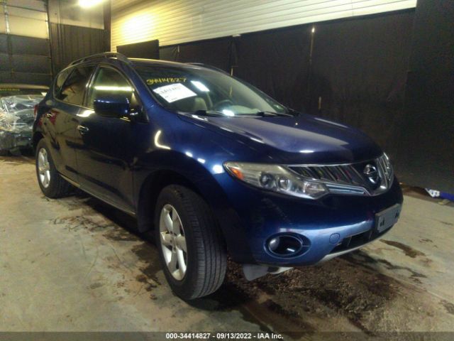 NISSAN MURANO 2010 jn8az1mw9aw132434