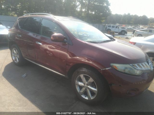 NISSAN MURANO 2010 jn8az1mw9aw133244