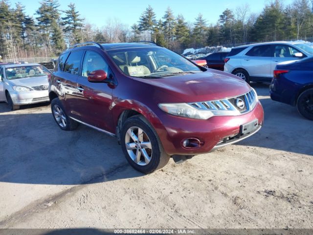 NISSAN MURANO 2010 jn8az1mw9aw134278