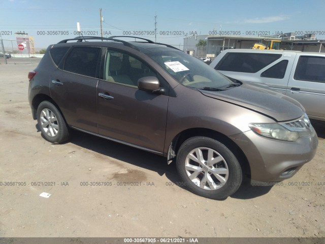 NISSAN MURANO 2011 jn8az1mw9bw164270