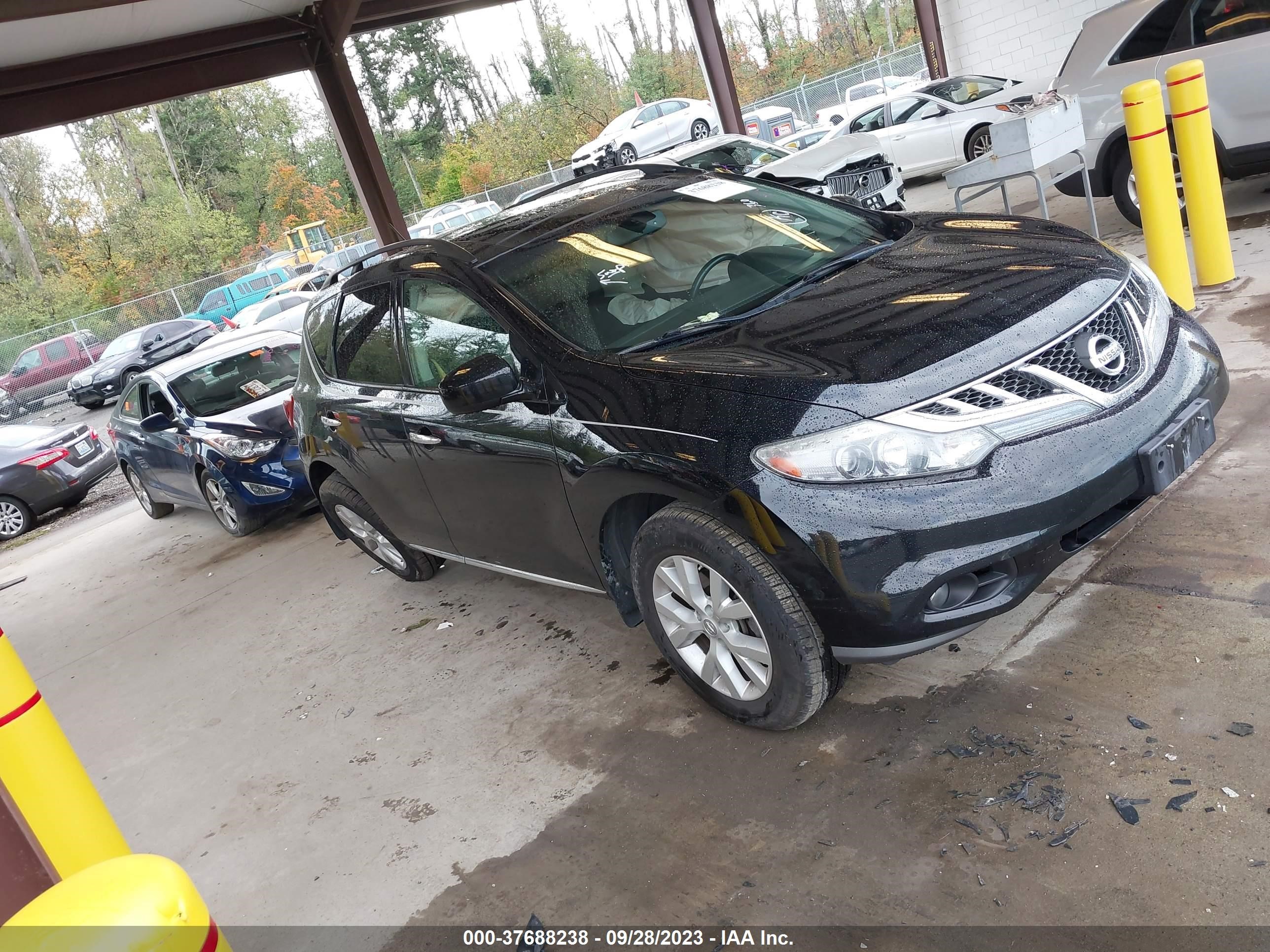 NISSAN MURANO 2012 jn8az1mw9cw204980