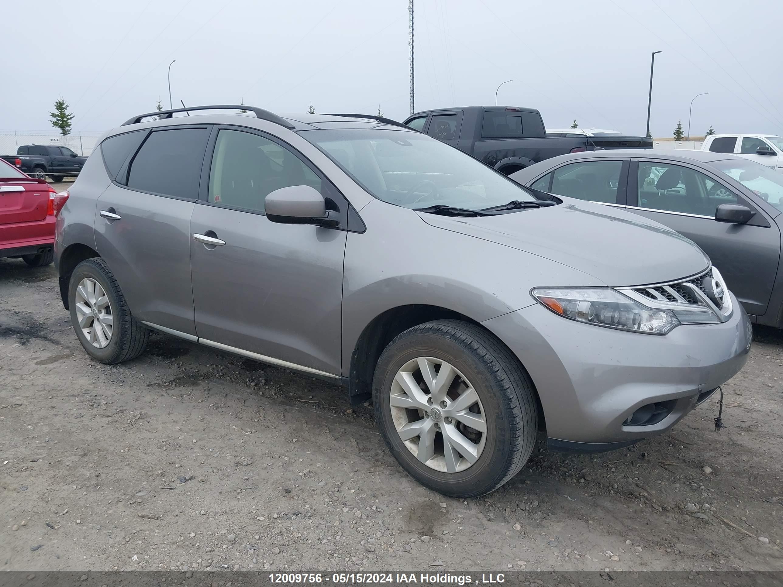 NISSAN MURANO 2012 jn8az1mw9cw239034