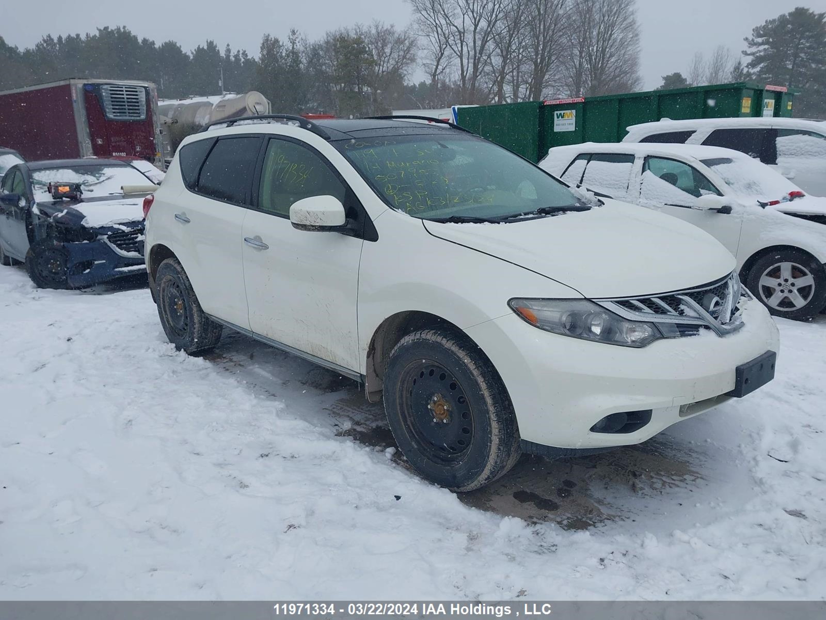 NISSAN MURANO 2014 jn8az1mw9ew507955