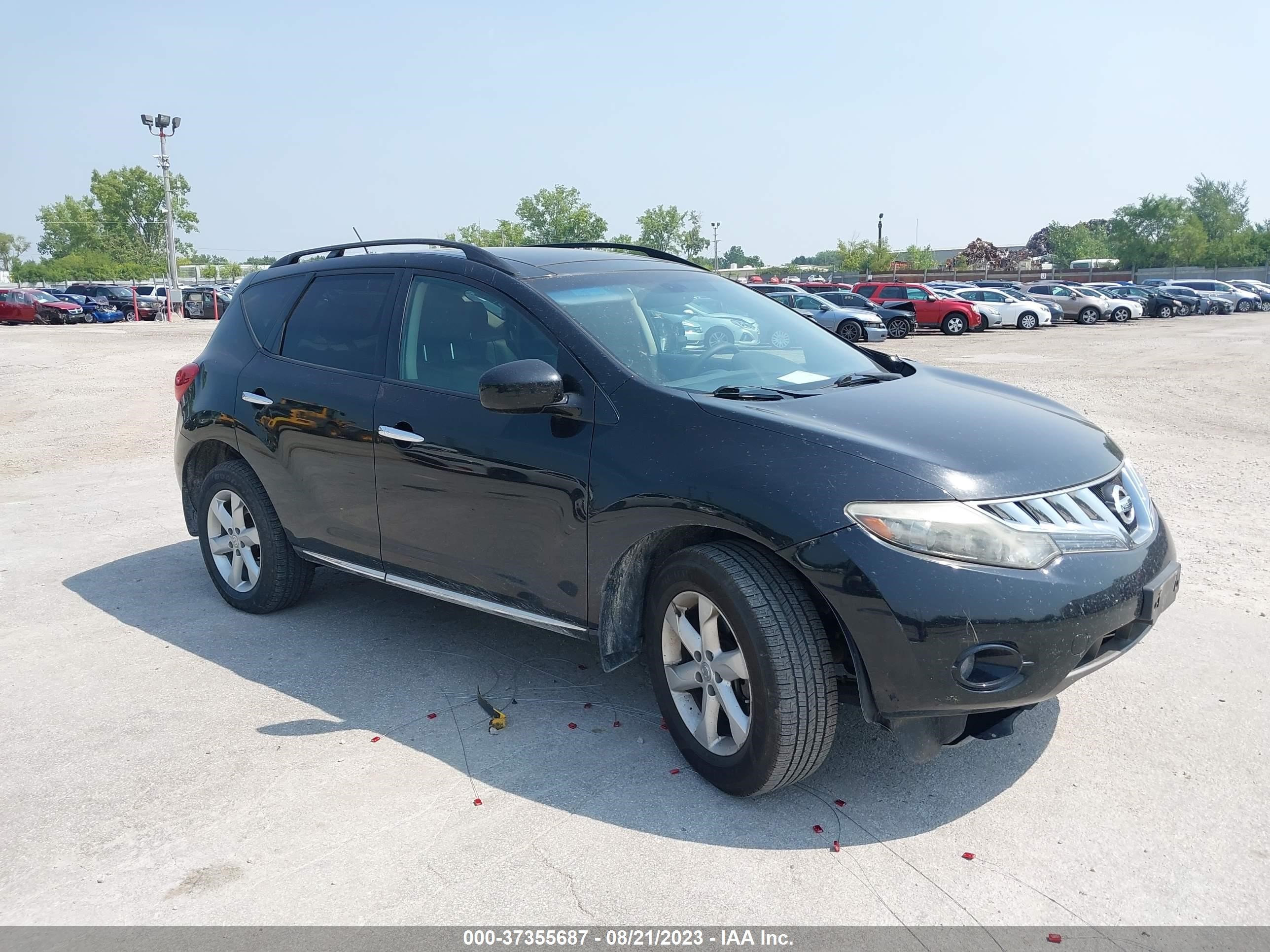 NISSAN MURANO 2010 jn8az1mwxaw114489