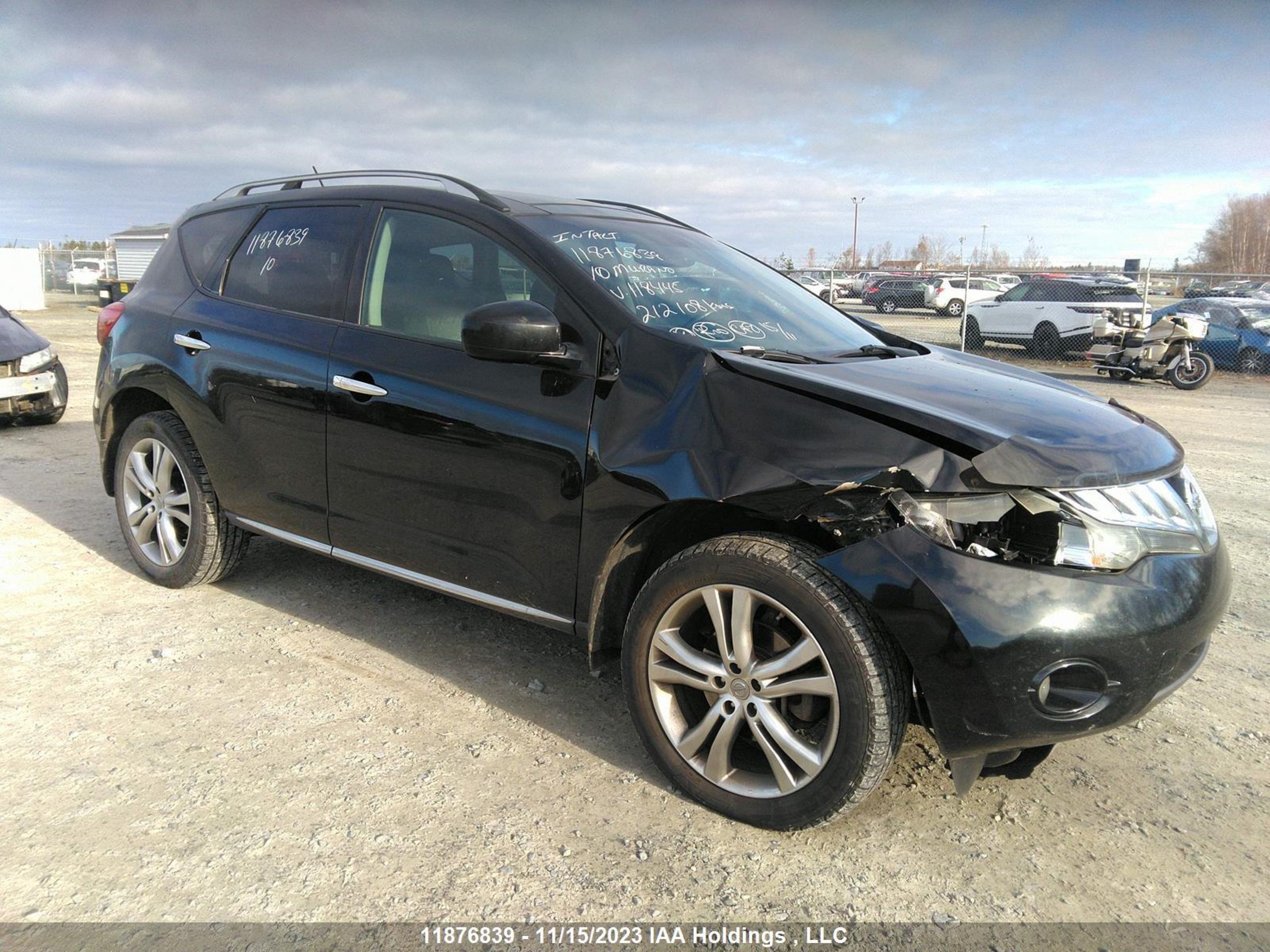 NISSAN MURANO 2010 jn8az1mwxaw118445