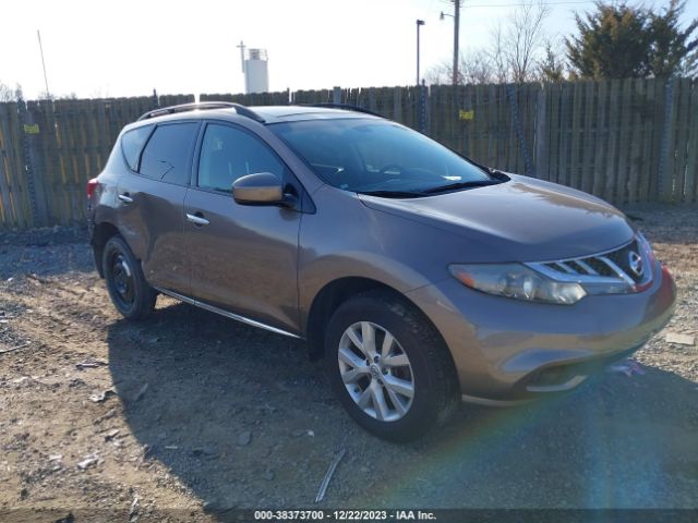 NISSAN MURANO 2011 jn8az1mwxbw152421