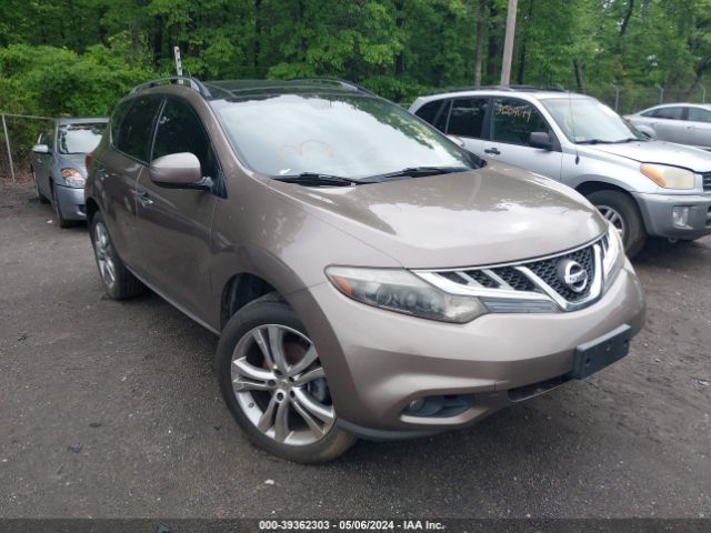 NISSAN MURANO 2011 jn8az1mwxbw160115