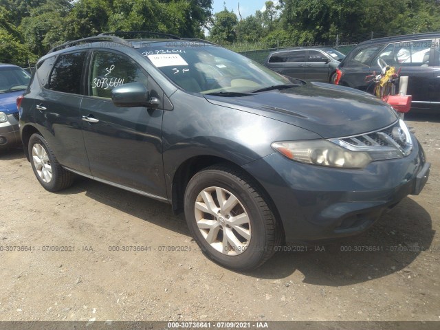 NISSAN MURANO 2011 jn8az1mwxbw162656