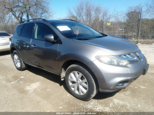 NISSAN MURANO 2011 jn8az1mwxbw163242