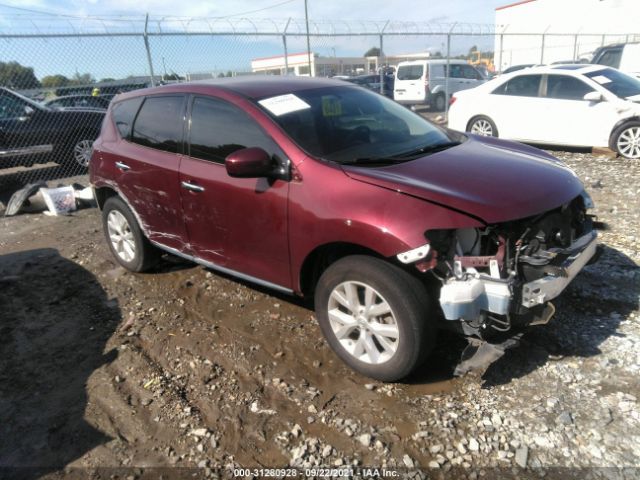 NISSAN MURANO 2011 jn8az1mwxbw177898