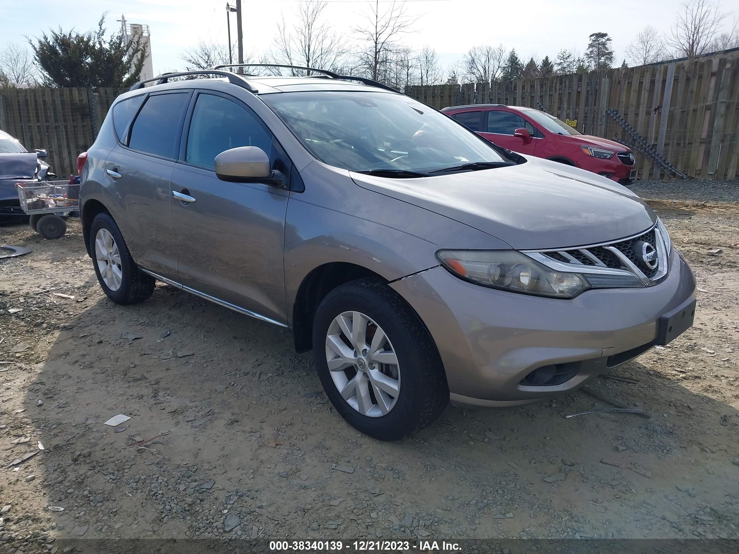 NISSAN MURANO 2011 jn8az1mwxbw184186