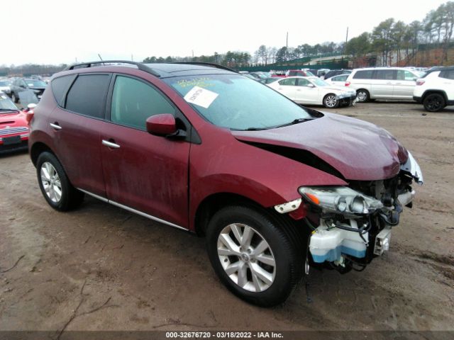 NISSAN MURANO 2012 jn8az1mwxcw212957