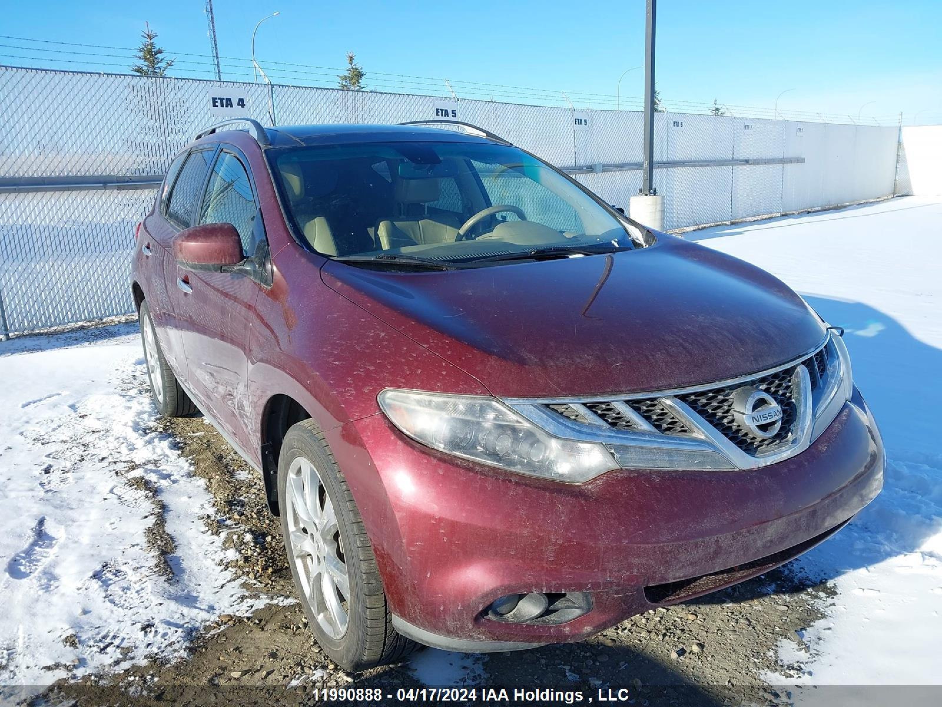 NISSAN MURANO 2012 jn8az1mwxcw237583