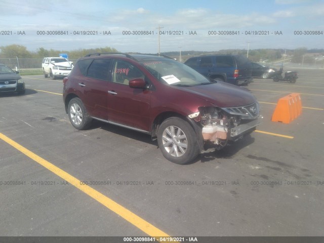 NISSAN MURANO 2012 jn8az1mwxcw237986