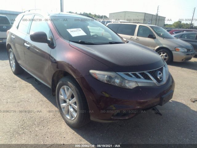 NISSAN MURANO 2013 jn8az1mwxdw303874