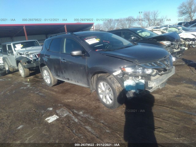 NISSAN MURANO 2013 jn8az1mwxdw312302