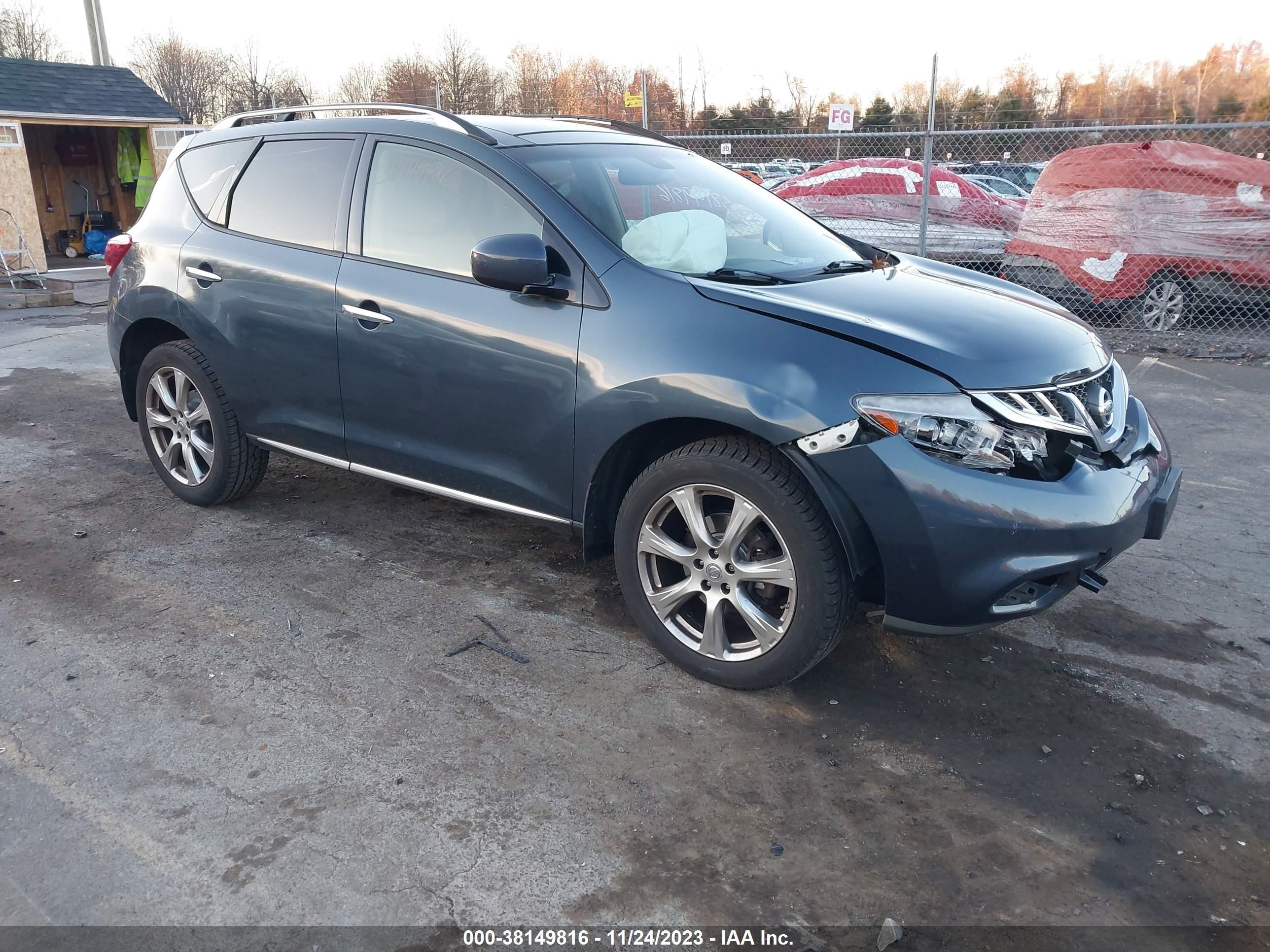 NISSAN MURANO 2014 jn8az1mwxew524313