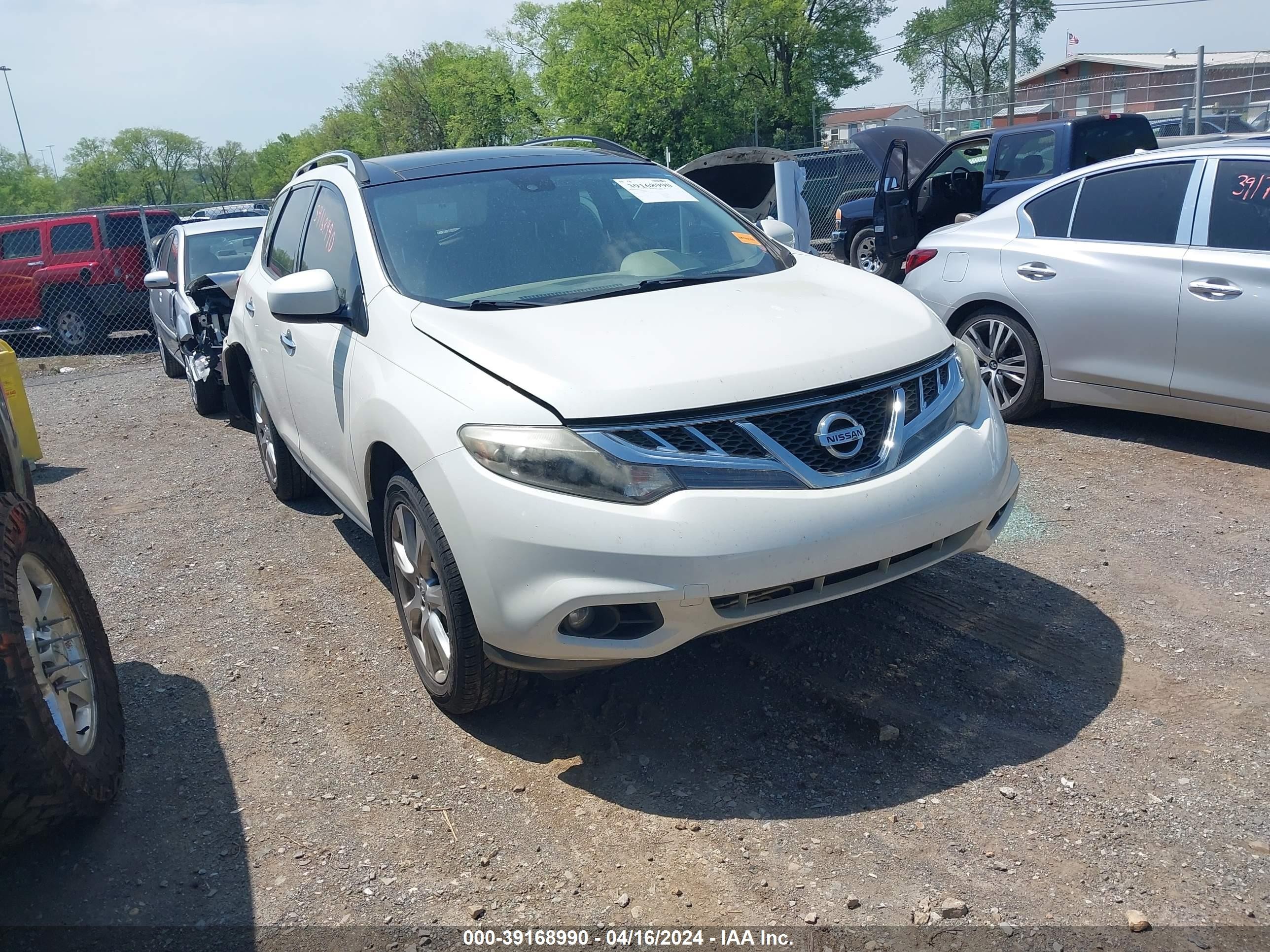 NISSAN MURANO 2014 jn8az1mwxew531570