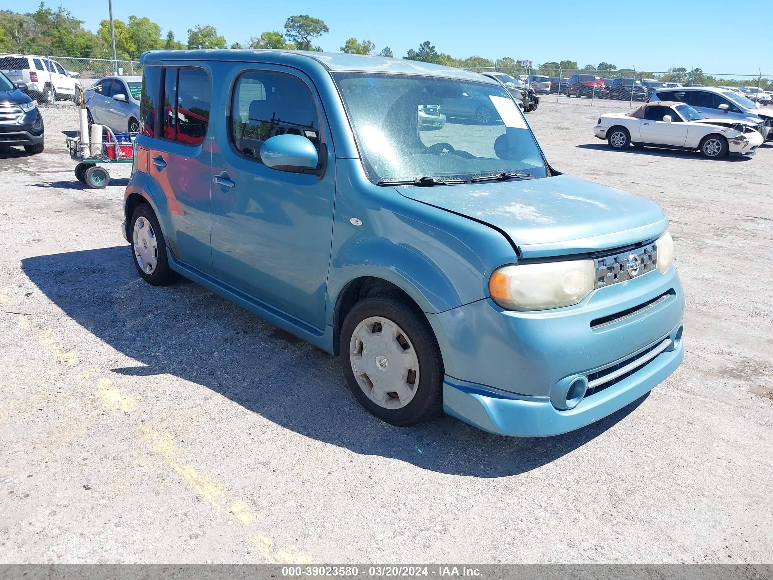 NISSAN CUBE 2009 jn8az28r39t112414