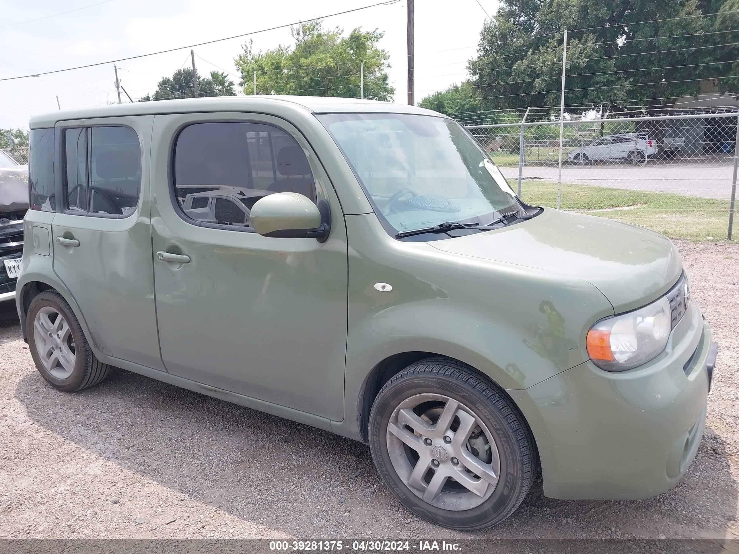 NISSAN CUBE 2009 jn8az28r49t112504