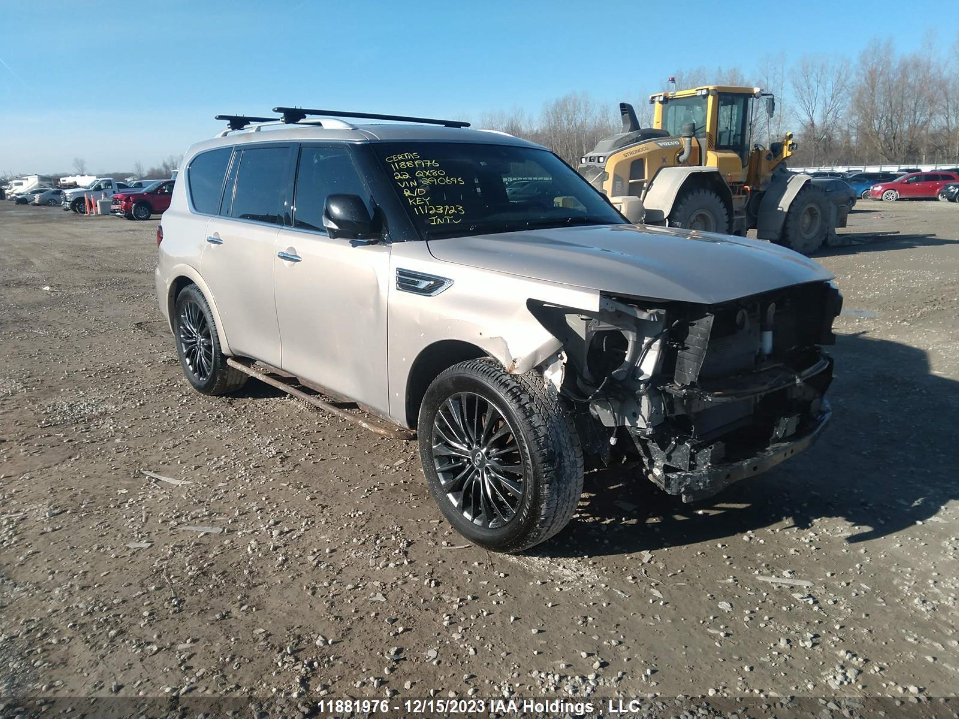 INFINITI QX80 2022 jn8az2ae7n9290695