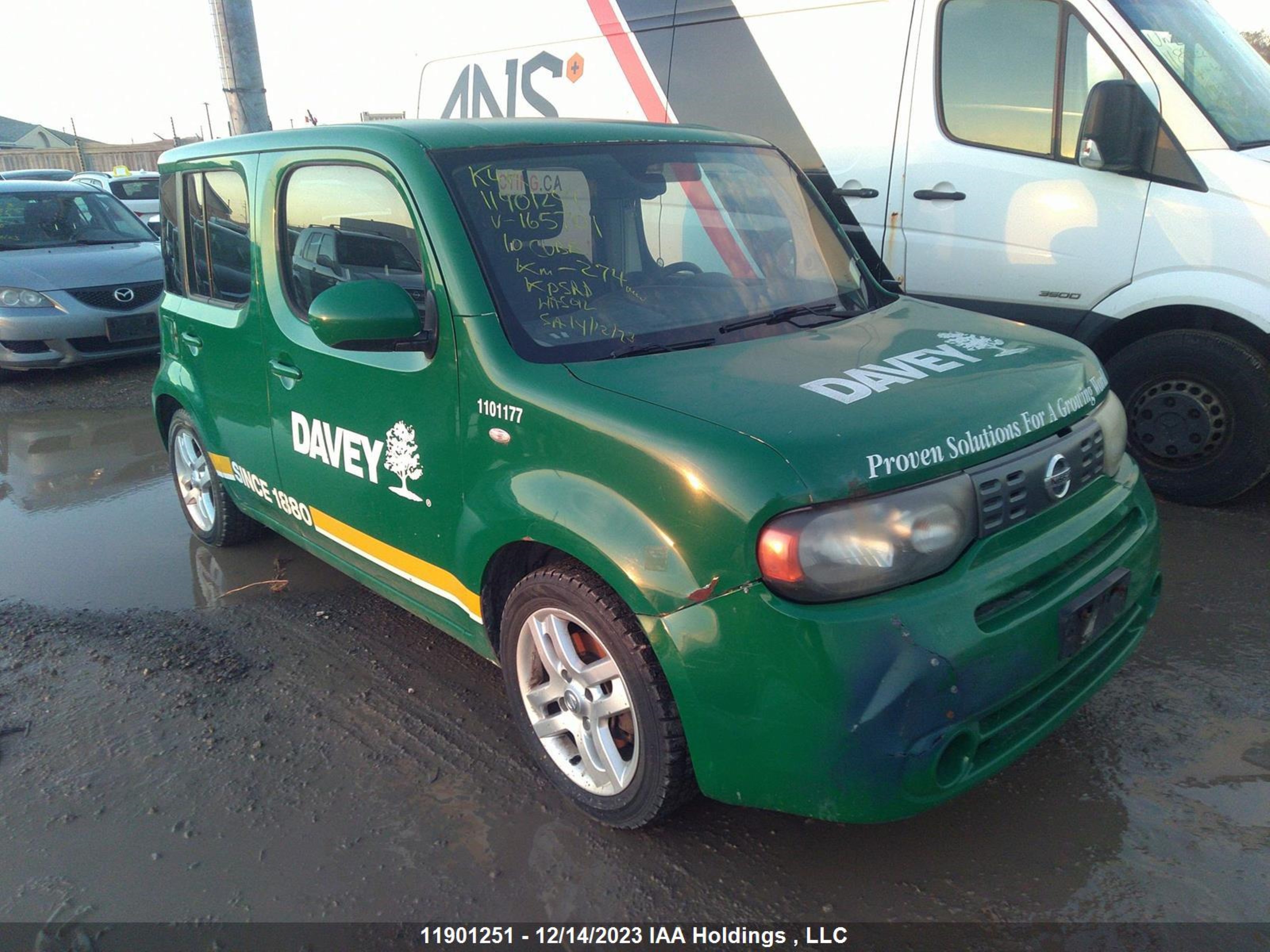 NISSAN CUBE 2010 jn8az2kr0at165701