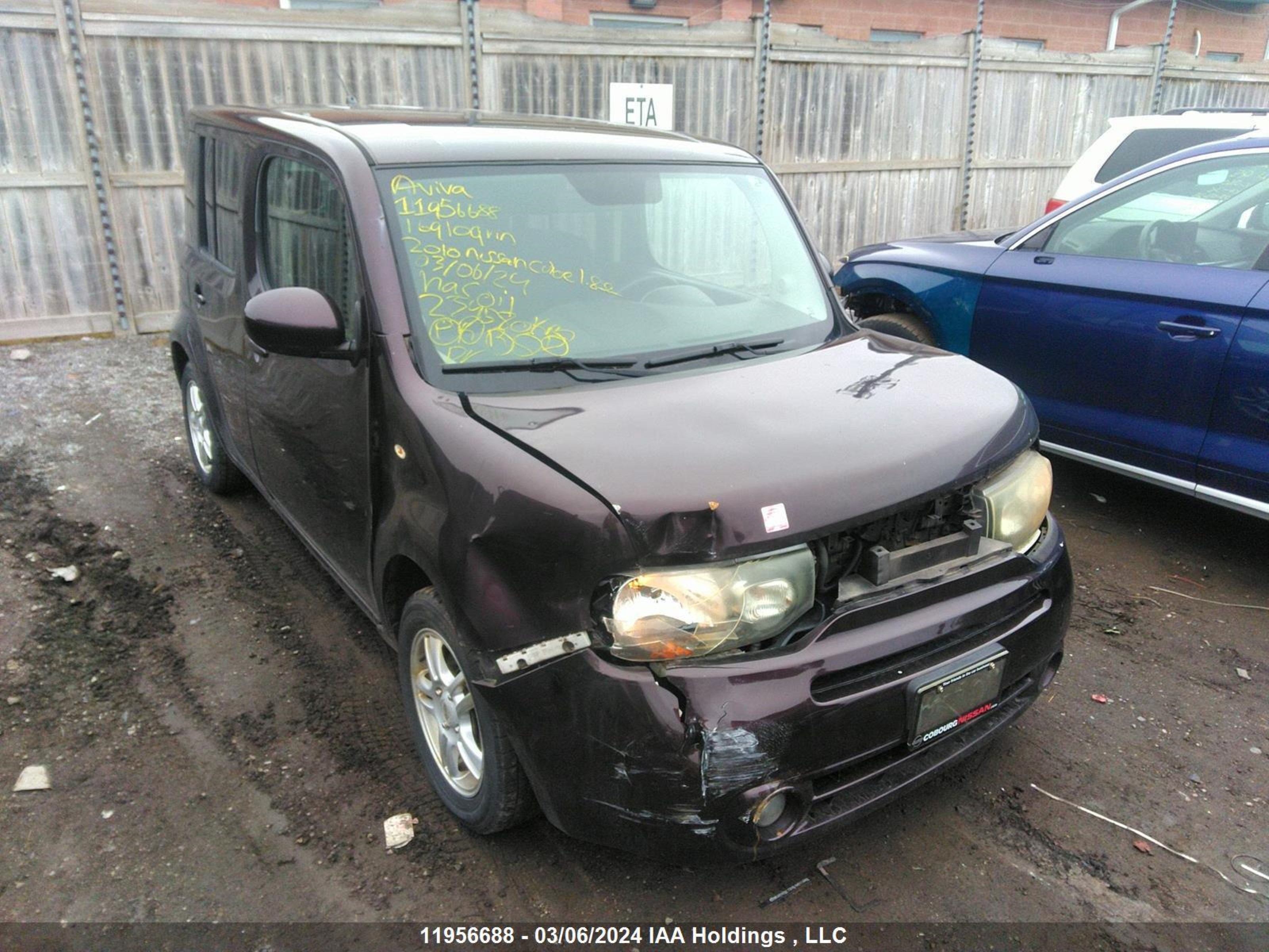 NISSAN CUBE 2010 jn8az2kr1at169109