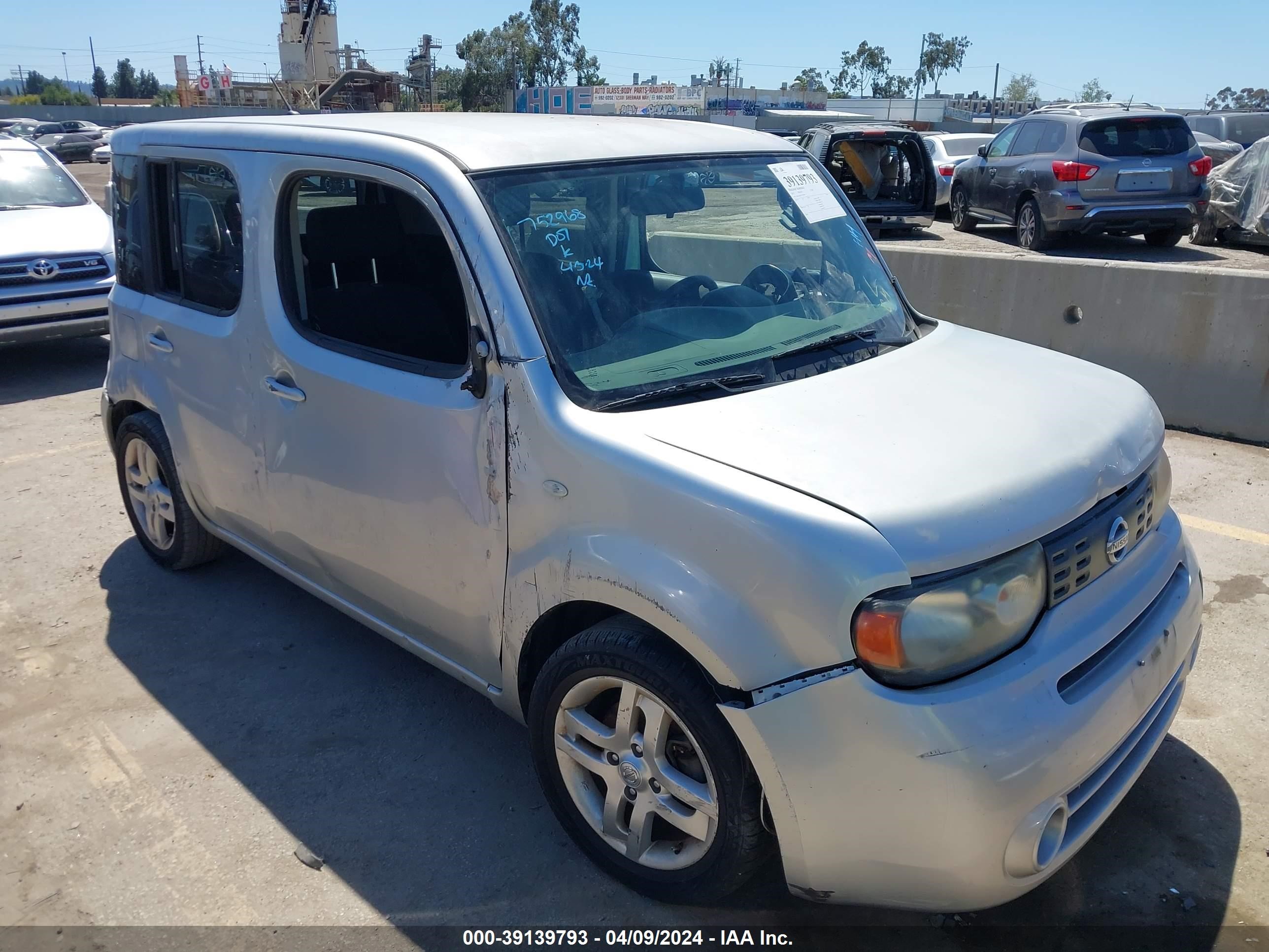 NISSAN CUBE 2012 jn8az2kr5ct253789