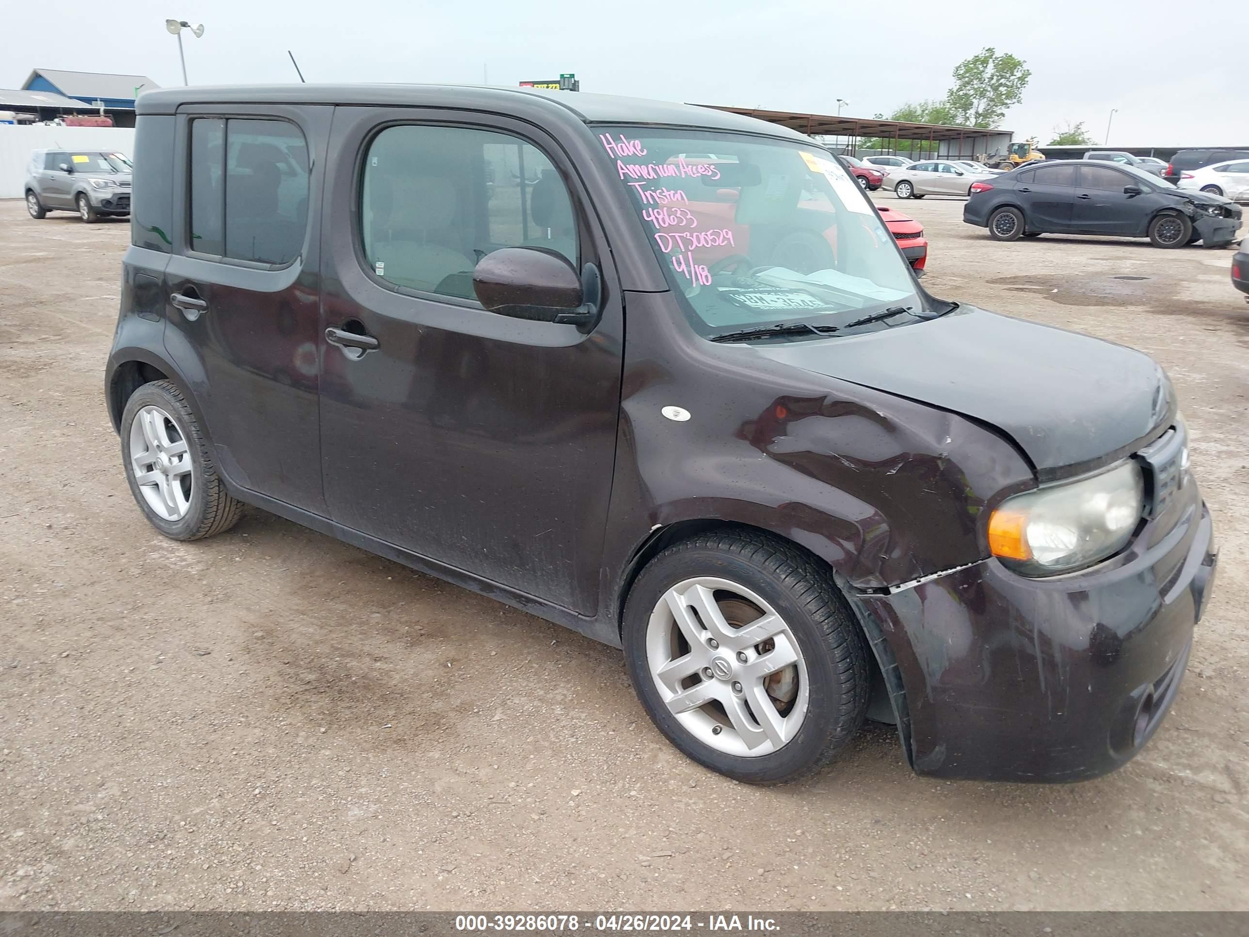 NISSAN CUBE 2013 jn8az2kr5dt300529