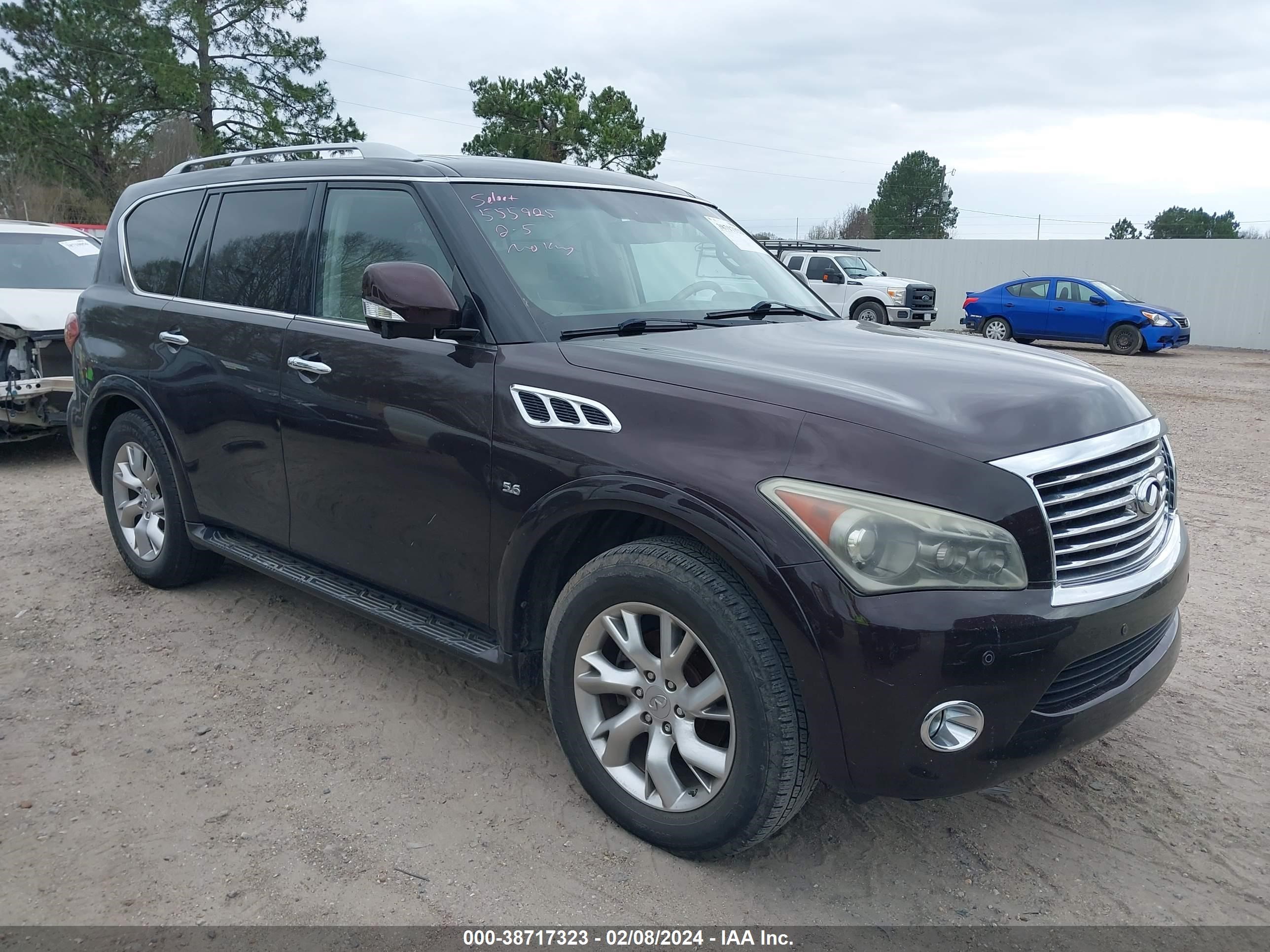 INFINITI QX80 2014 jn8az2nf5e9555925