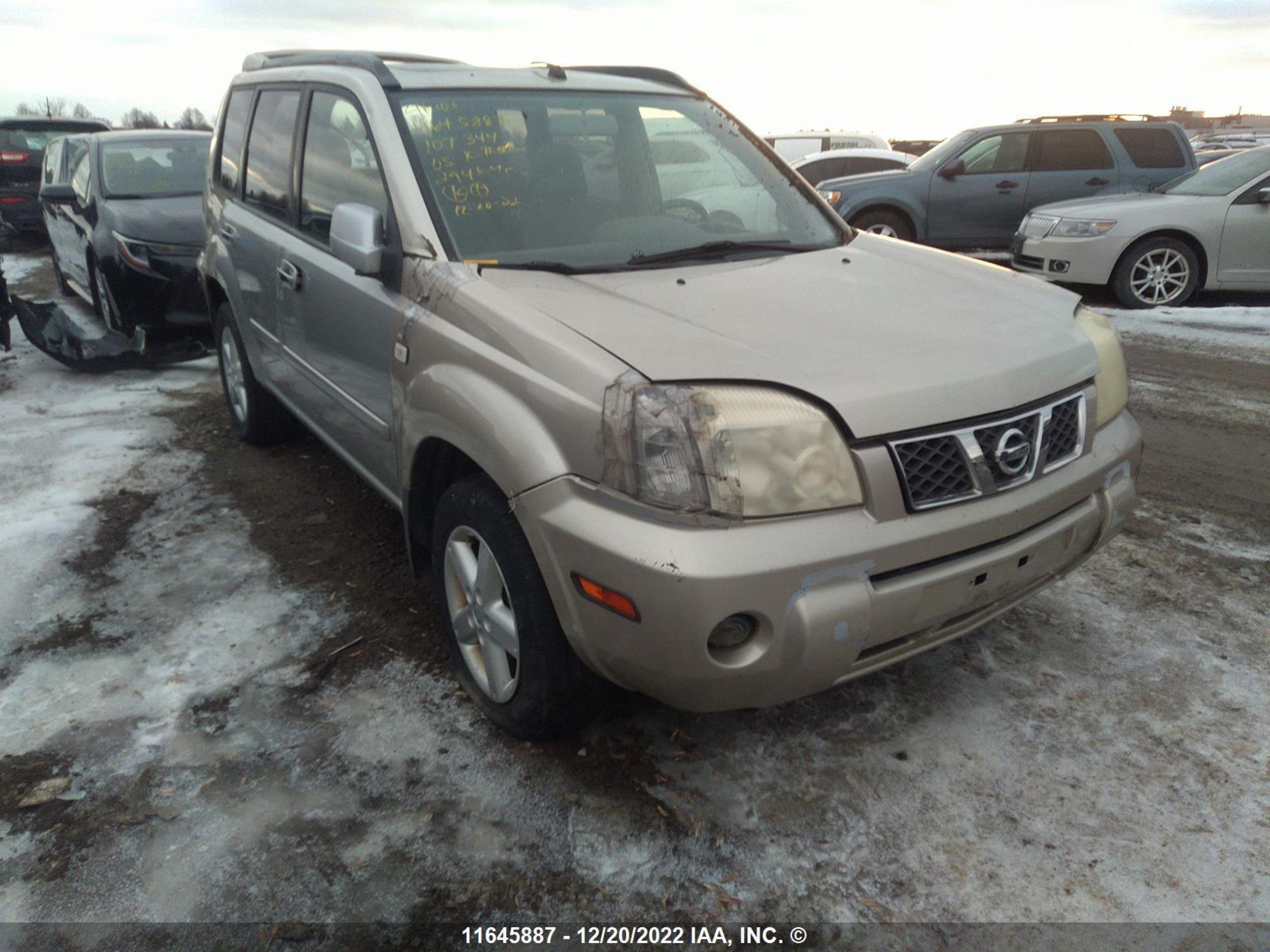 NISSAN X-TRAIL 2005 jn8bt08v55w107344