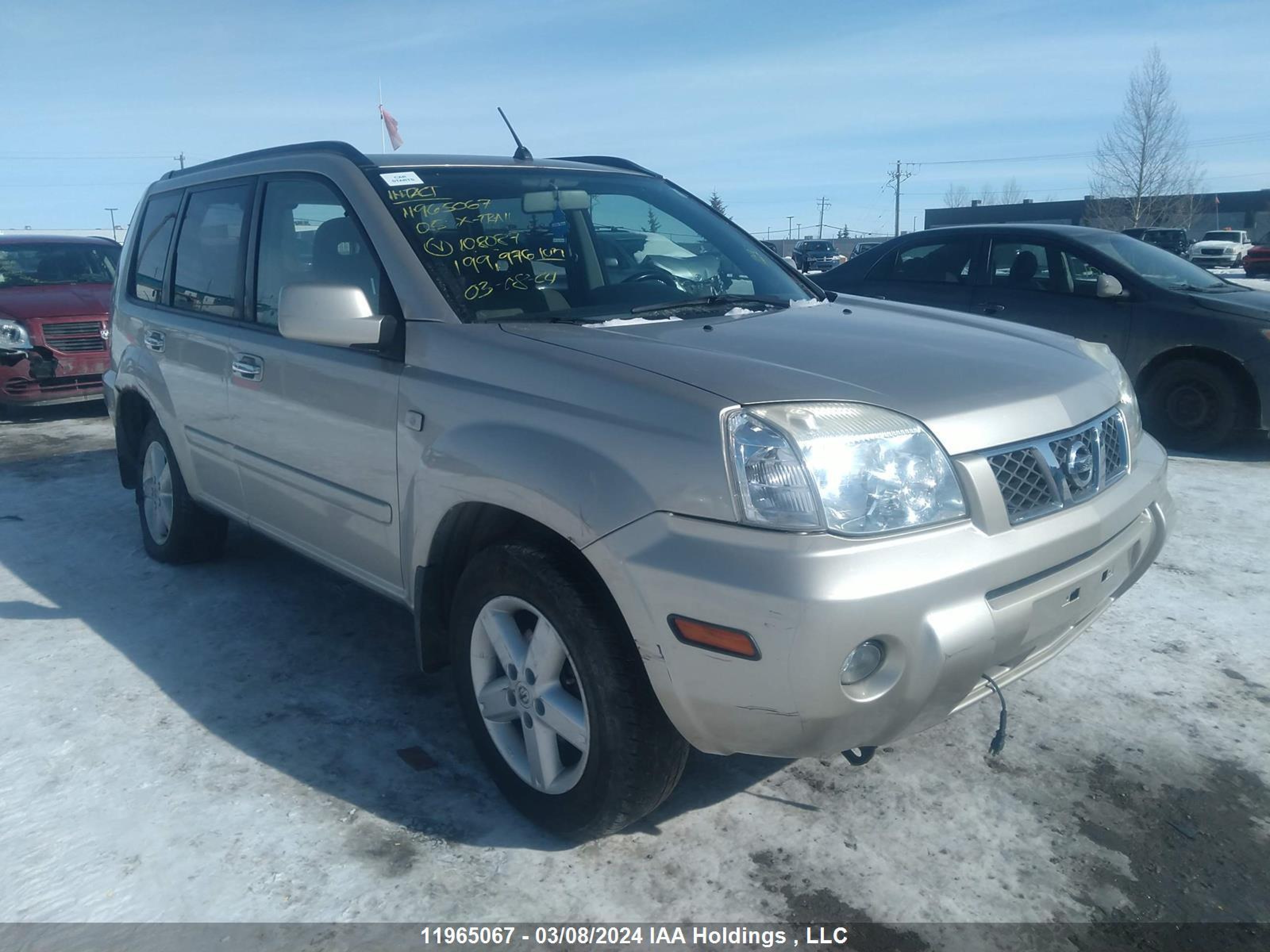 NISSAN X-TRAIL 2005 jn8bt08v55w108087