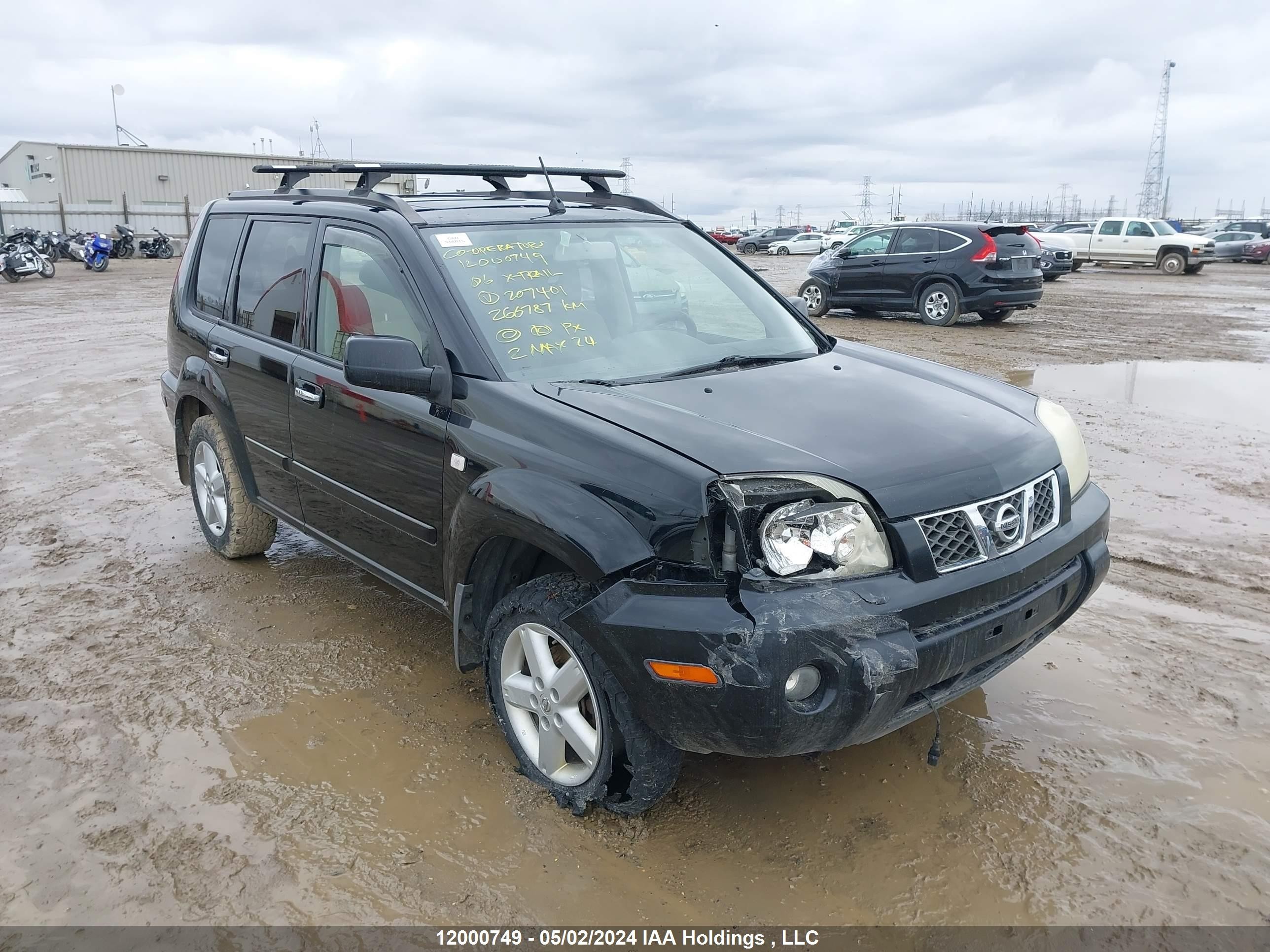 NISSAN X-TRAIL 2006 jn8bt08v76w207401