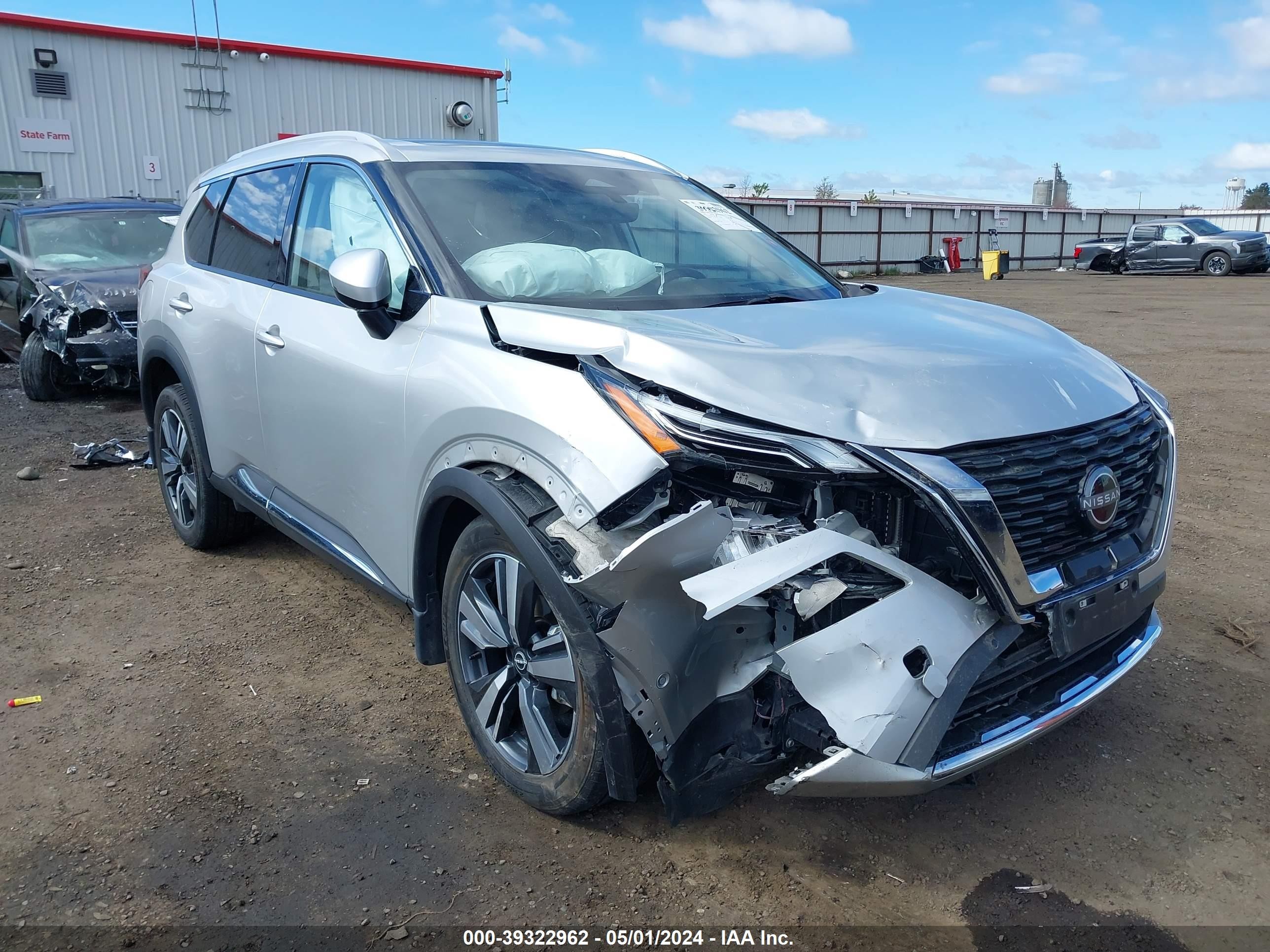 NISSAN ROGUE 2022 jn8bt3ddxnw270411