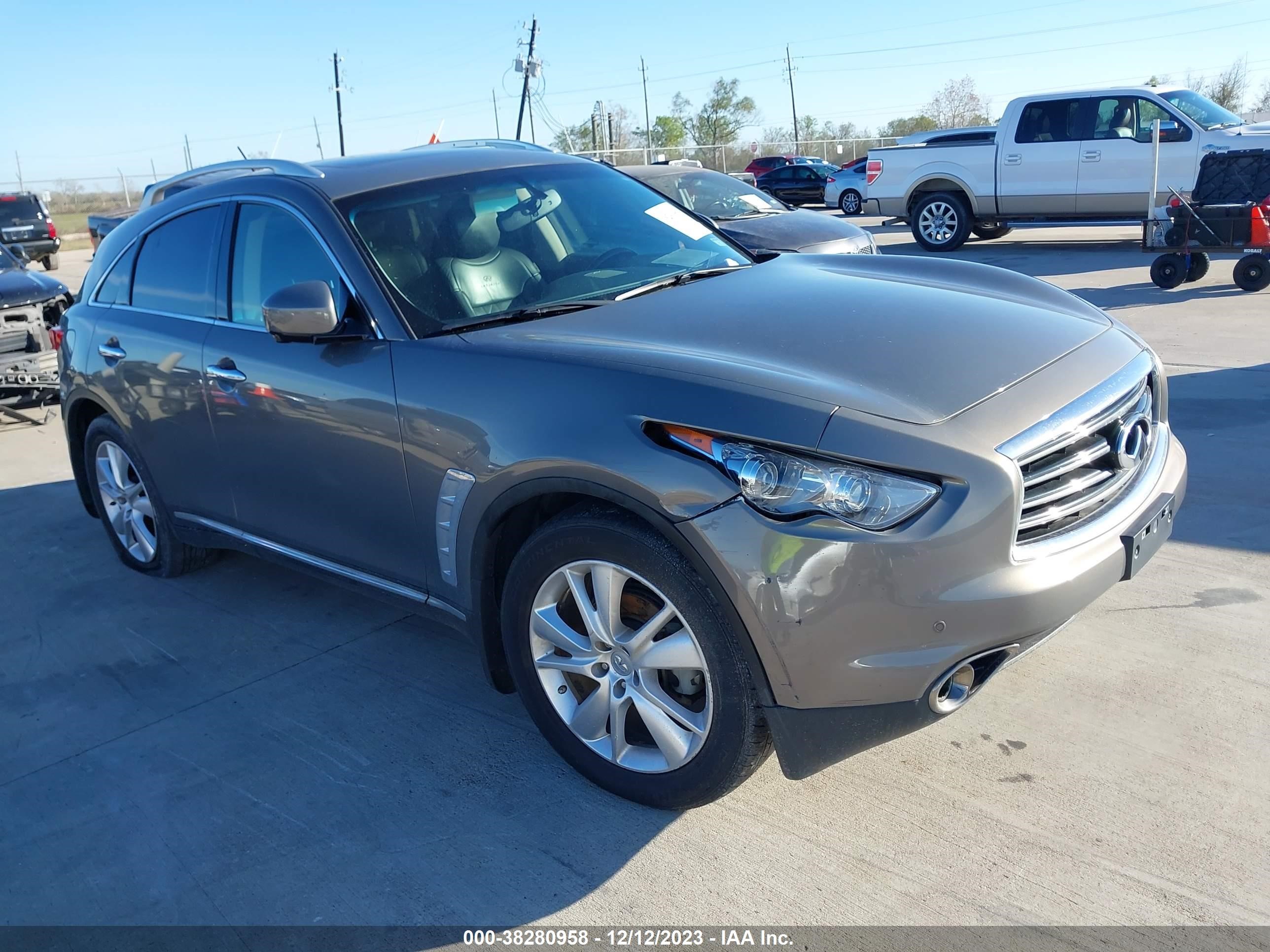 INFINITI FX 2013 jn8cs1mw2dm172058