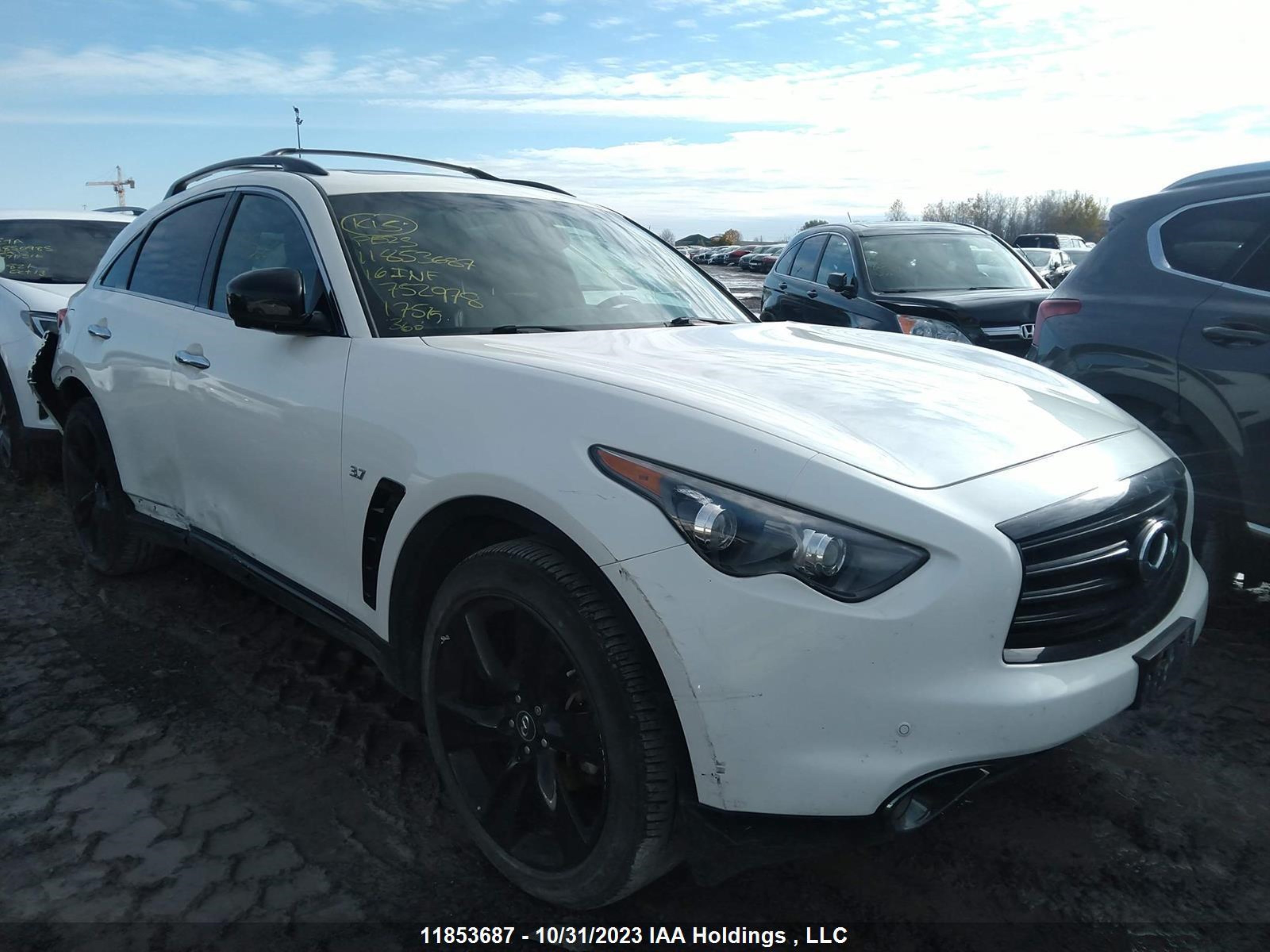 INFINITI QX70 2016 jn8cs1mw2gm752978