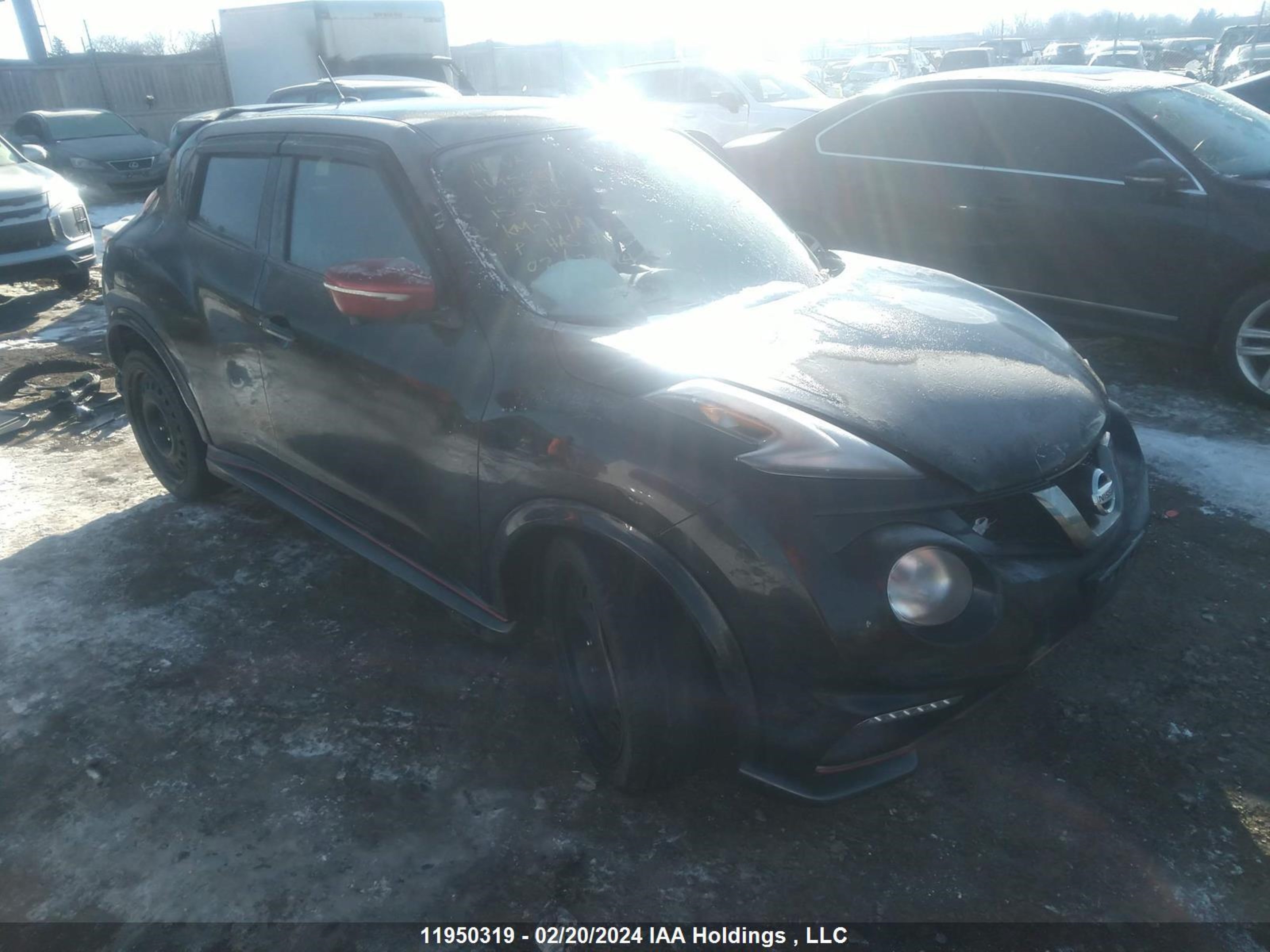 NISSAN JUKE 2015 jn8df5mvxft250344