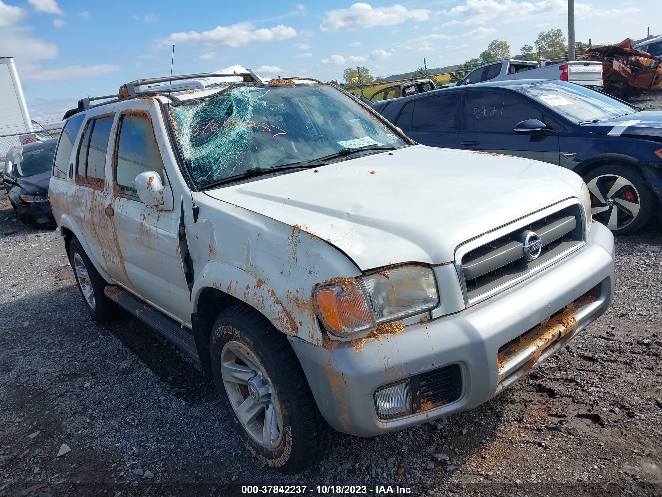 NISSAN PATHFINDER 2002 jn8dr09x32w653045