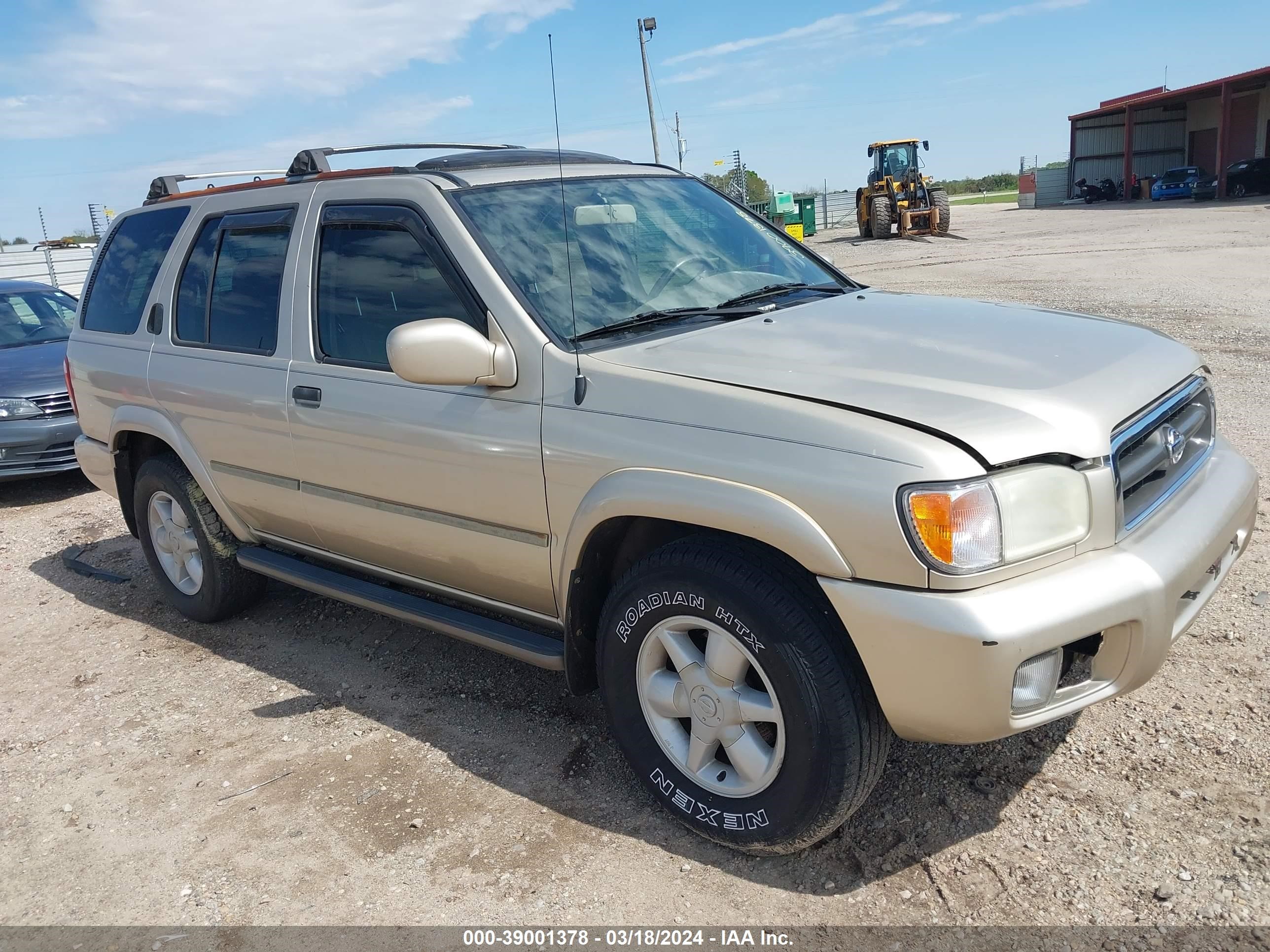 NISSAN PATHFINDER 2001 jn8dr09x51w579061