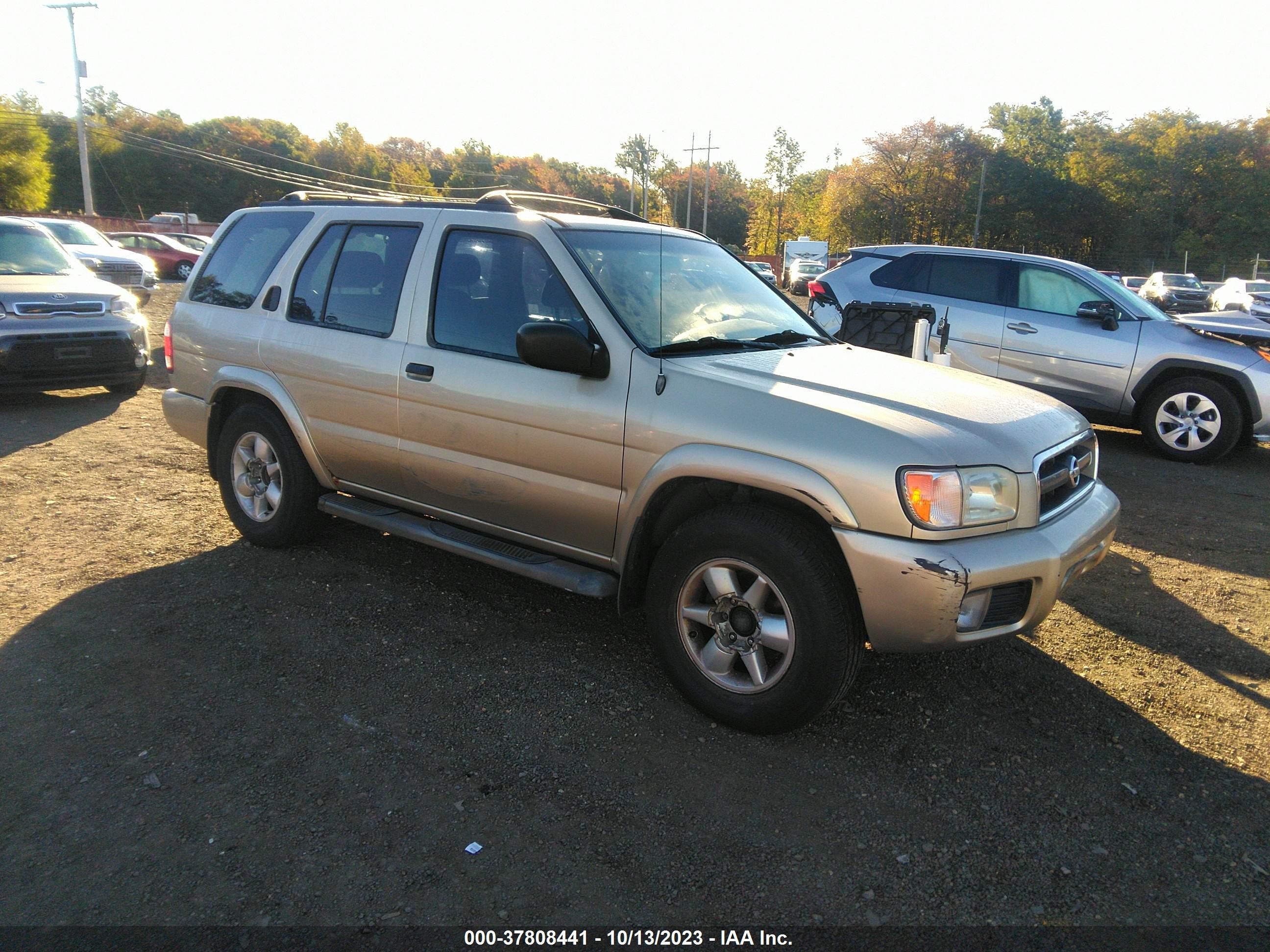 NISSAN PATHFINDER 2002 jn8dr09x62w664511