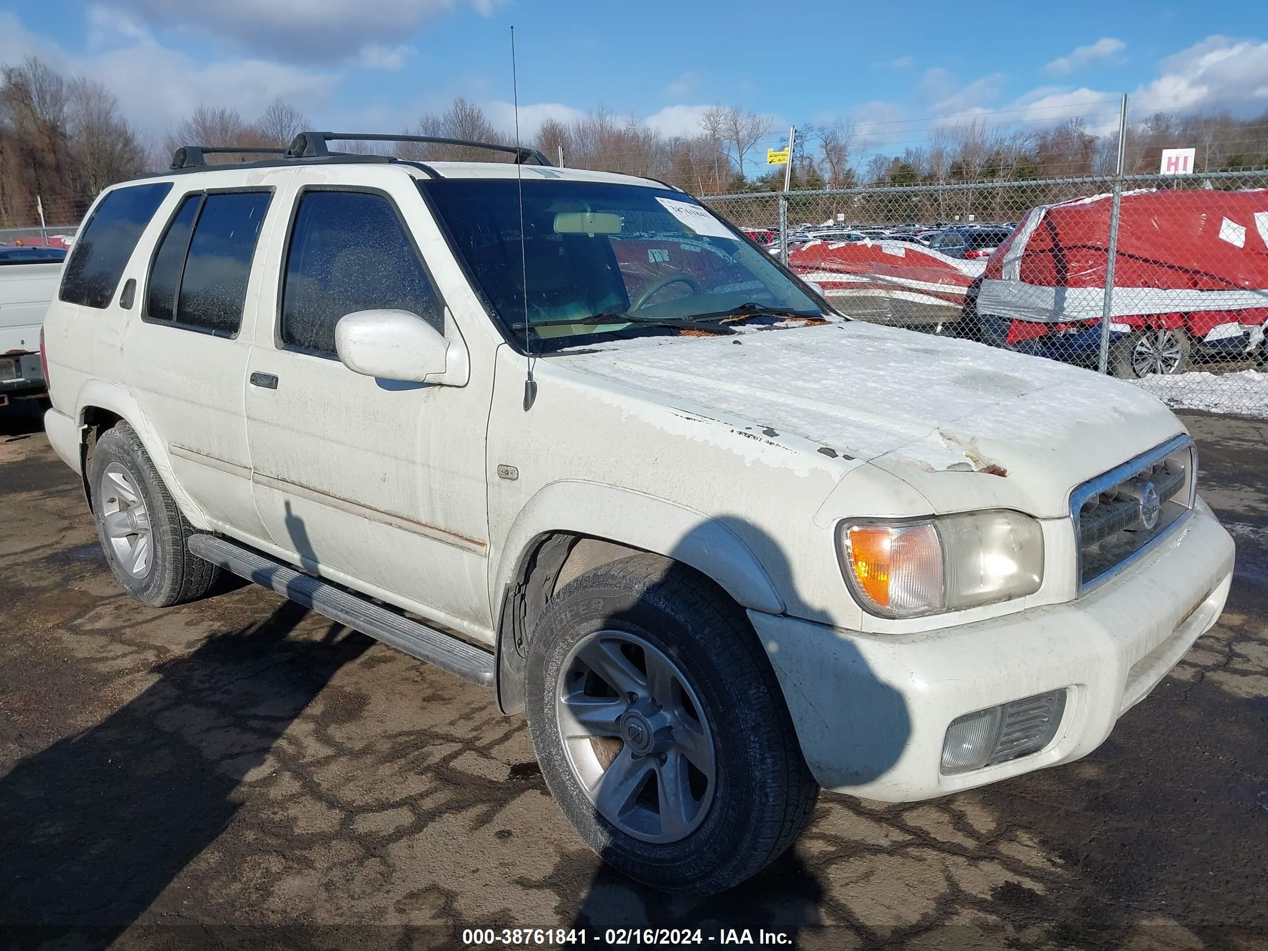 NISSAN PATHFINDER 2002 jn8dr09x72w657647