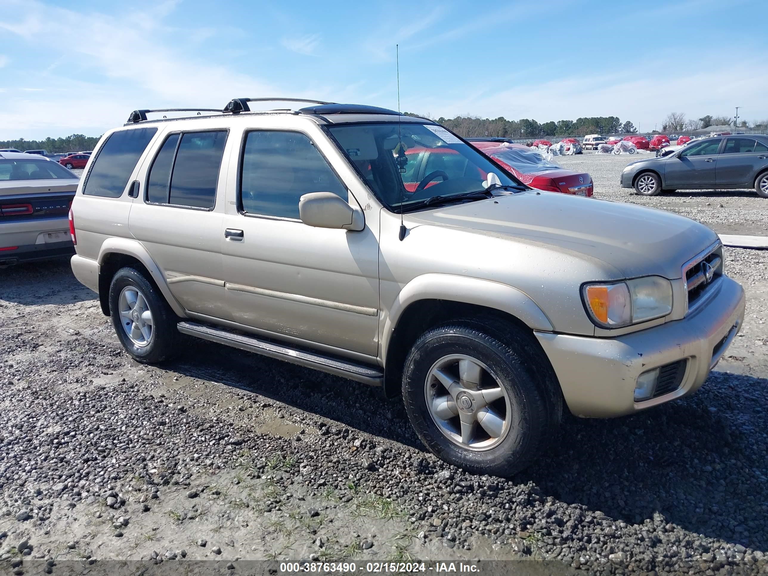 NISSAN PATHFINDER 2001 jn8dr09x91w574543