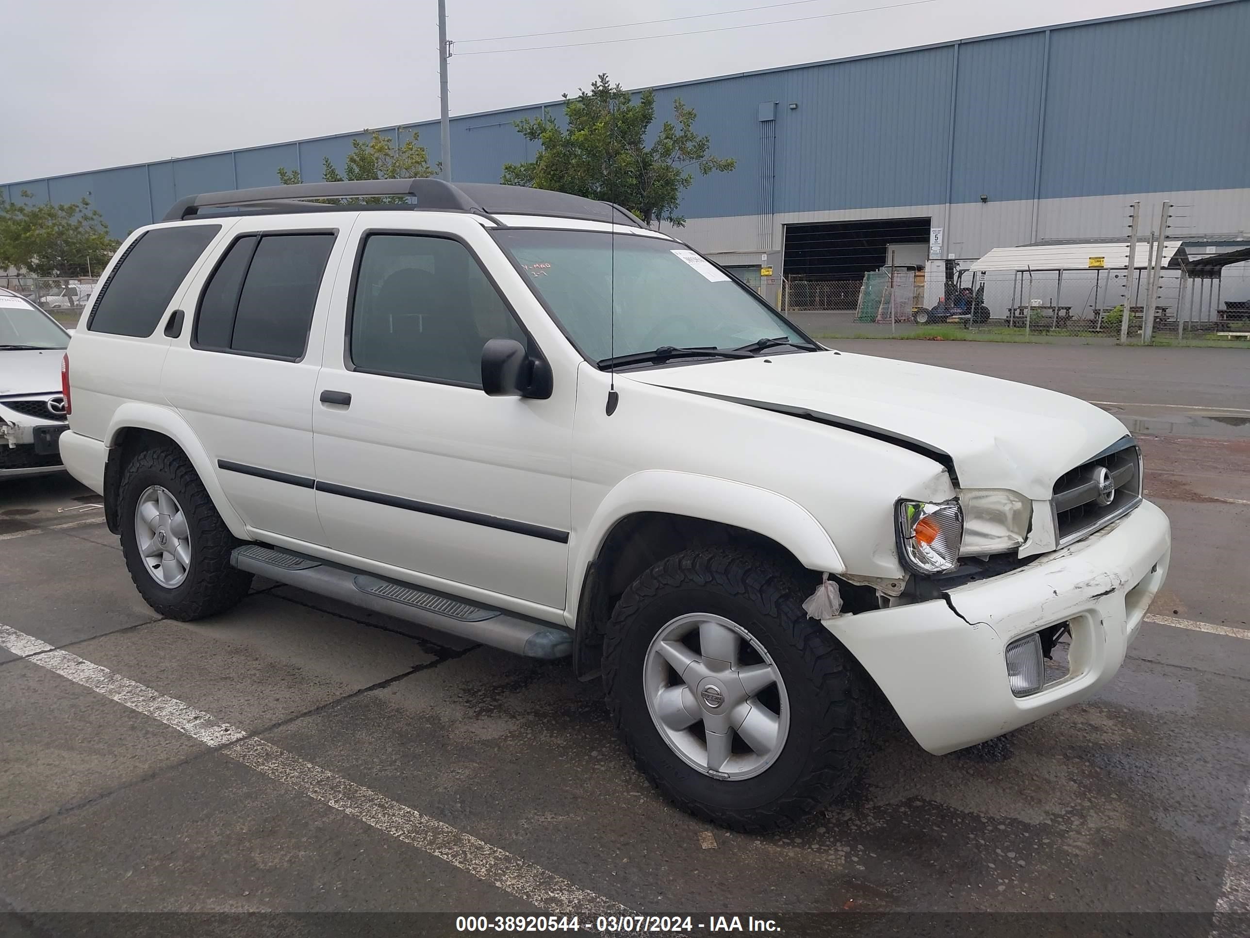 NISSAN PATHFINDER 2002 jn8dr09y02w733458