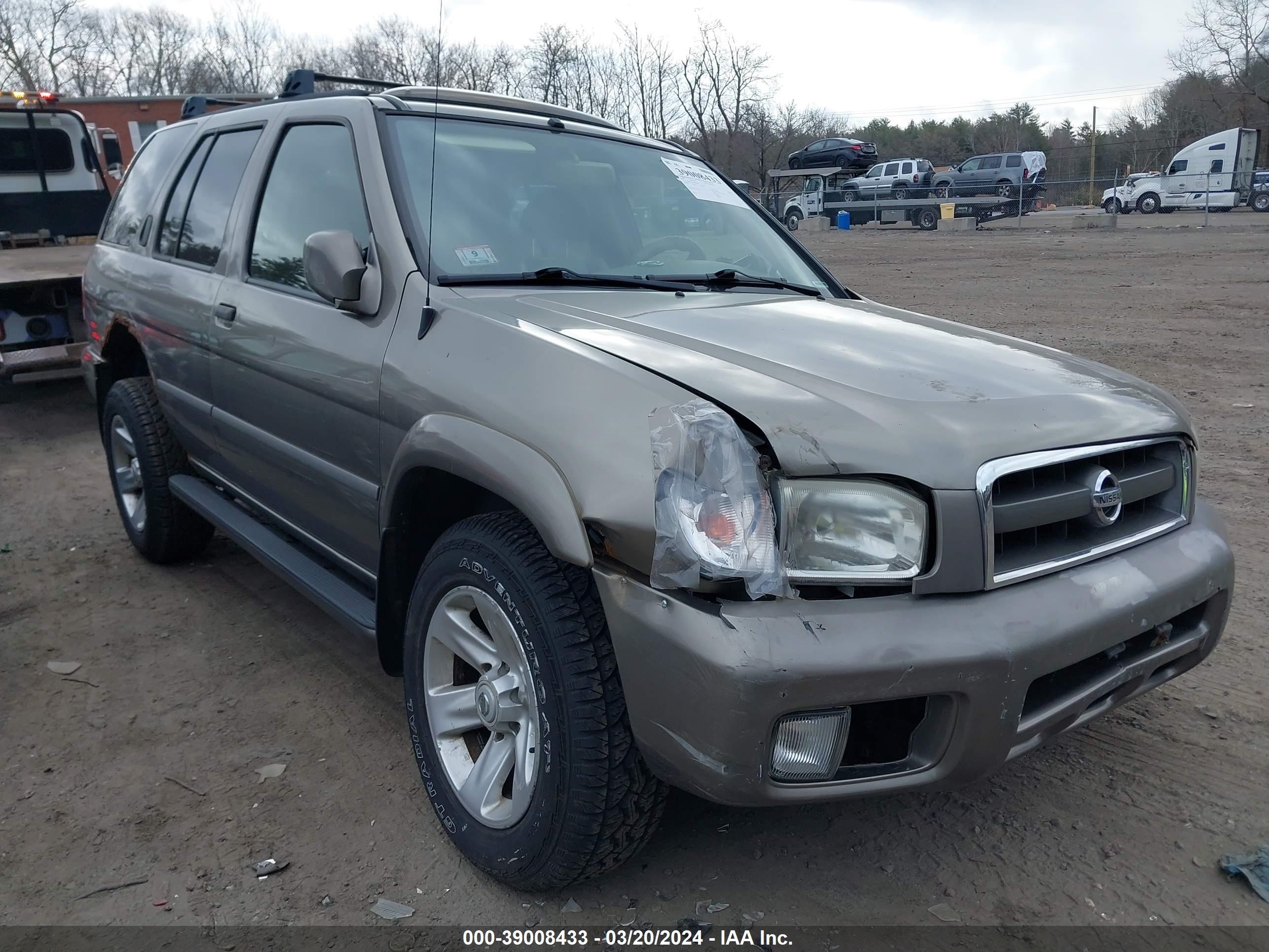 NISSAN PATHFINDER 2003 jn8dr09y03w831360