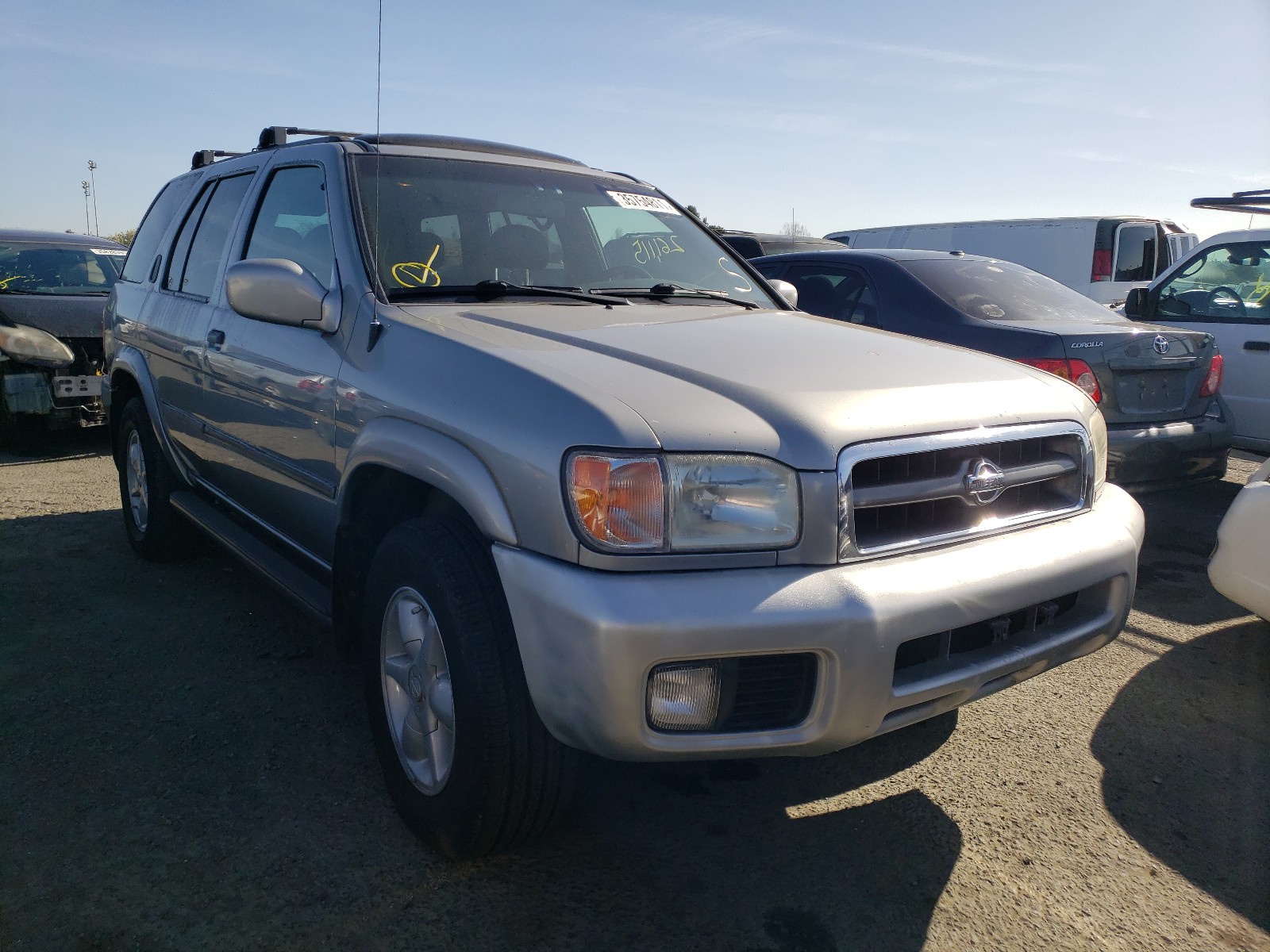 NISSAN PATHFINDER 2001 jn8dr09y11w601890