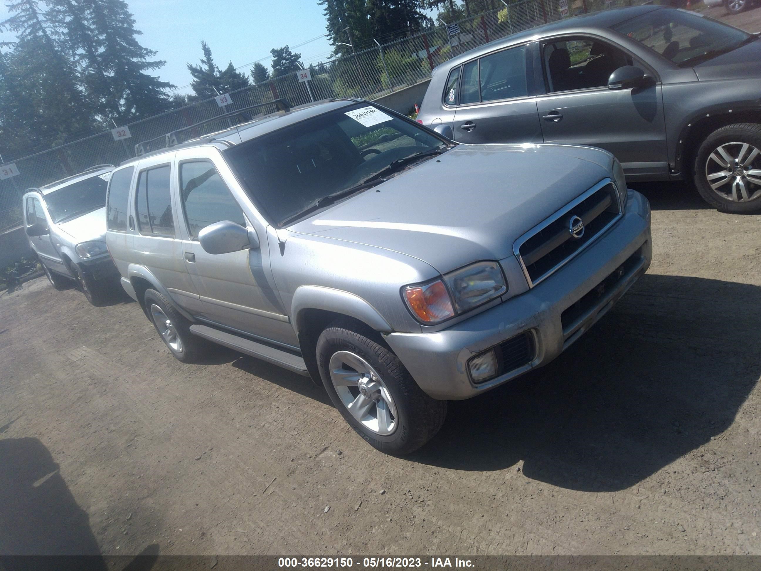 NISSAN PATHFINDER 2003 jn8dr09y13w809979