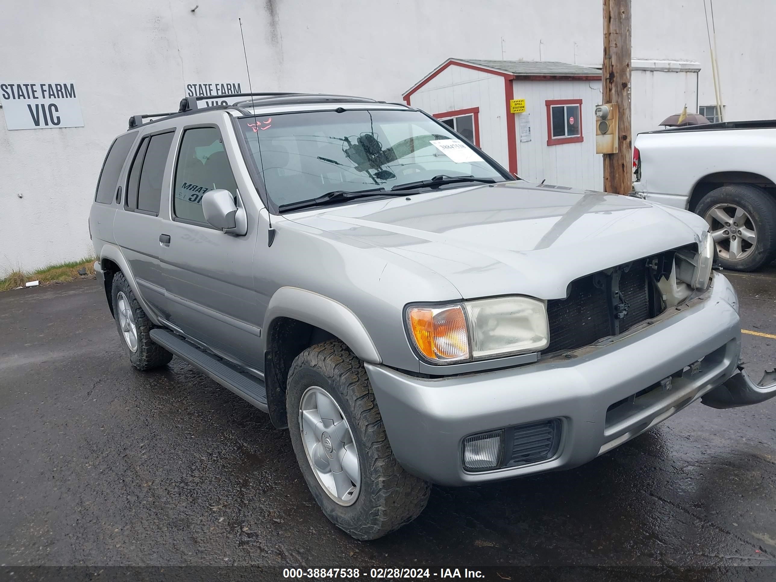 NISSAN PATHFINDER 2001 jn8dr09y21w576157