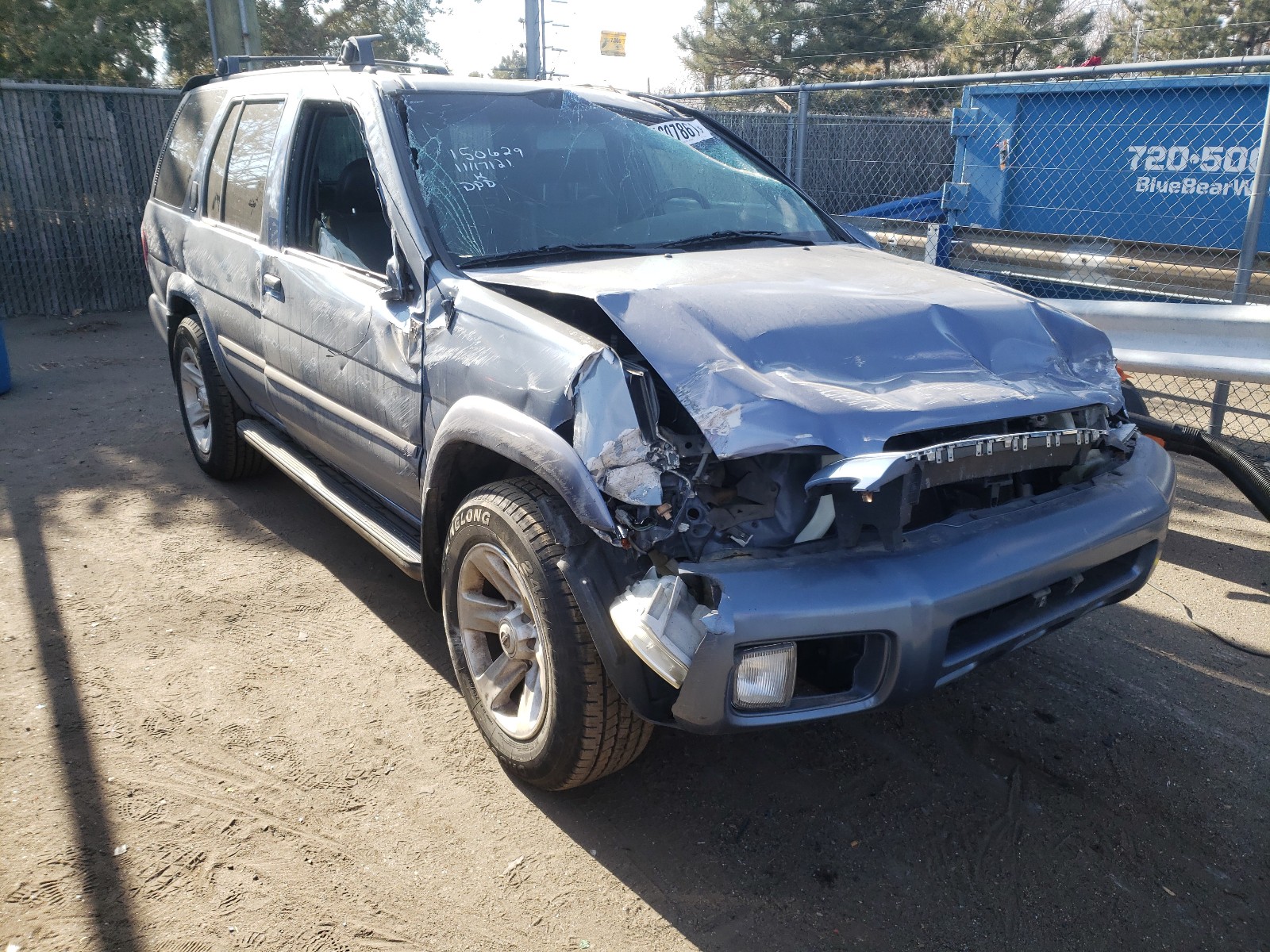 NISSAN PATHFINDER 2002 jn8dr09y22w723658