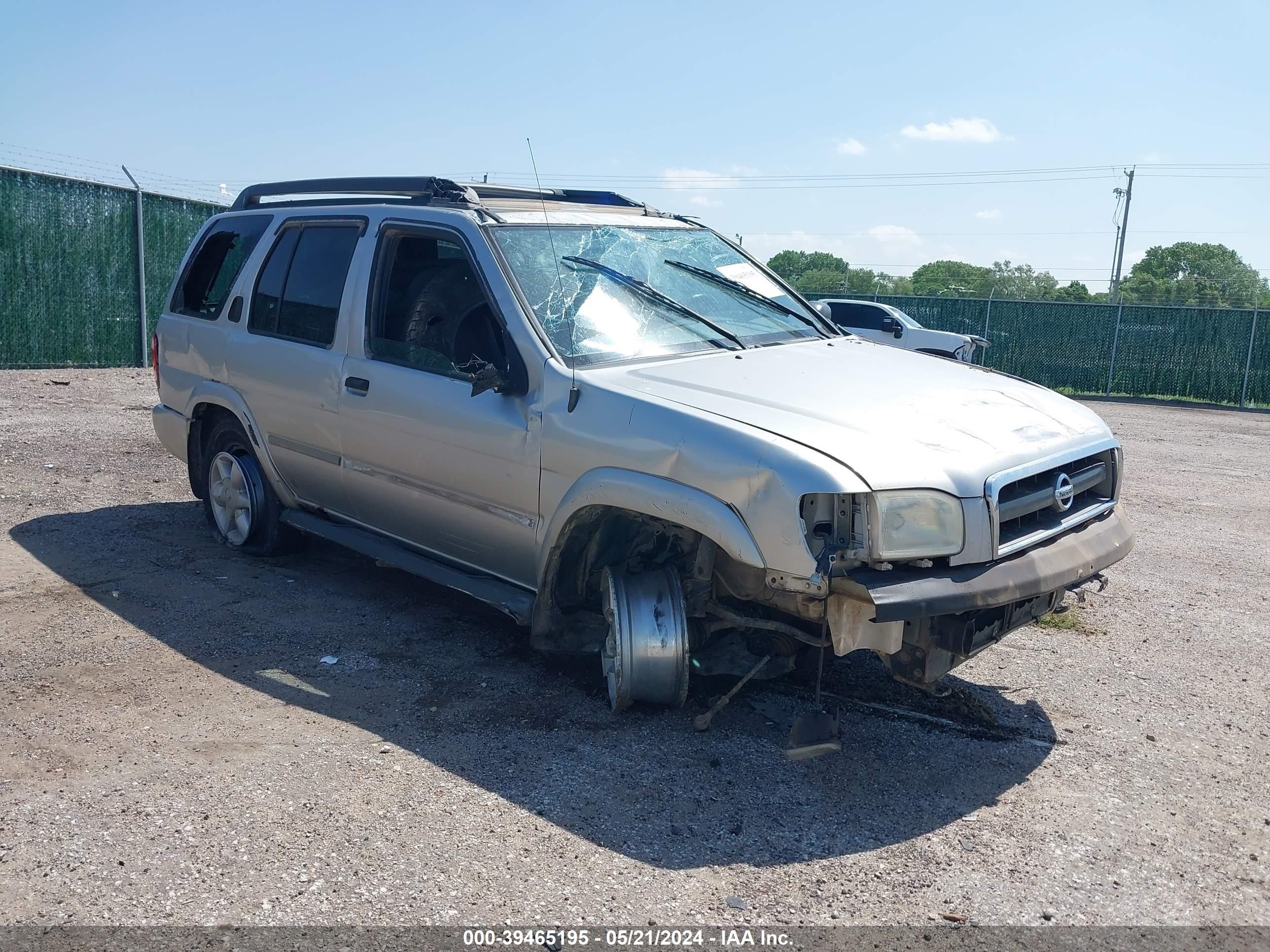 NISSAN PATHFINDER 2002 jn8dr09y32w729257